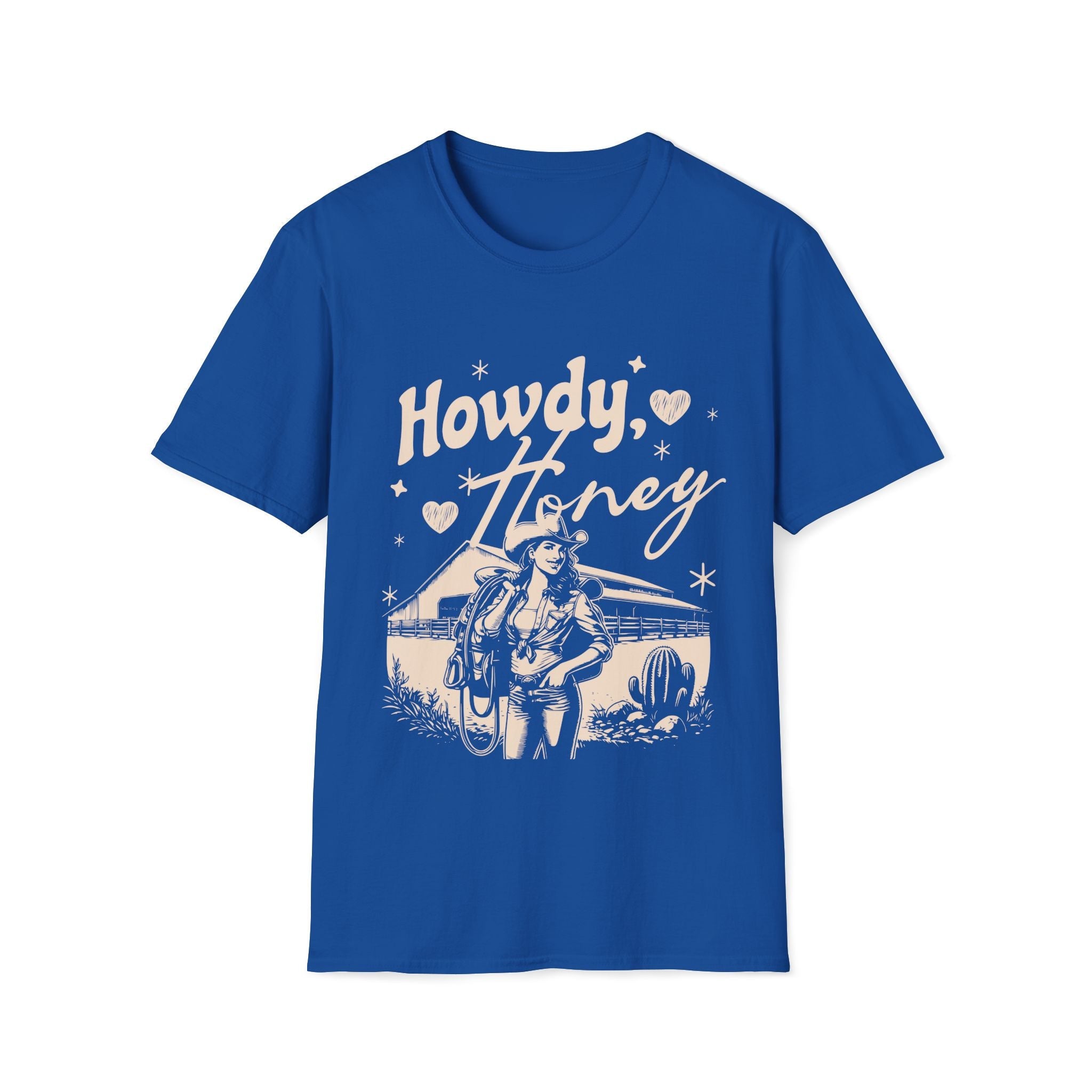 Howdy Honey Western Cowgirl T-Shirt - Style Circus
