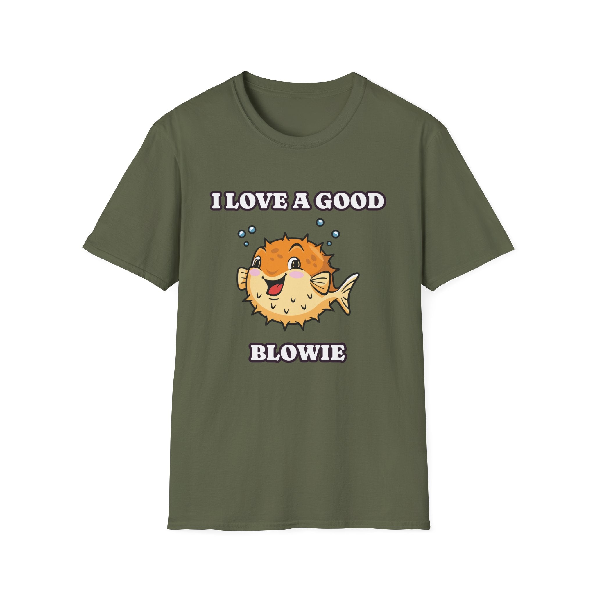 I Love A Good Blowie Fish Funny T-Shirt - Style Circus