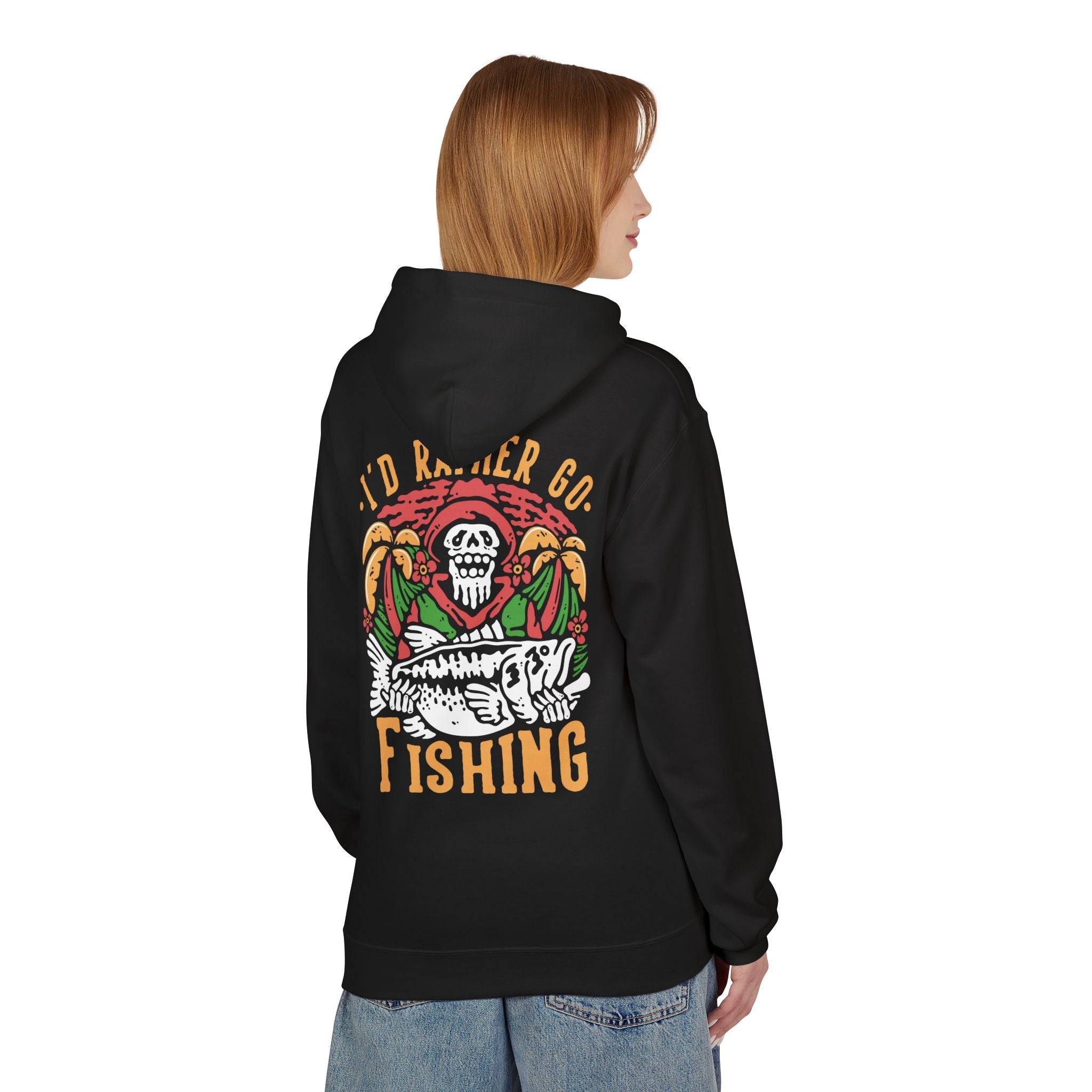 I'd Rather Go Fishing Unisex Hoodie