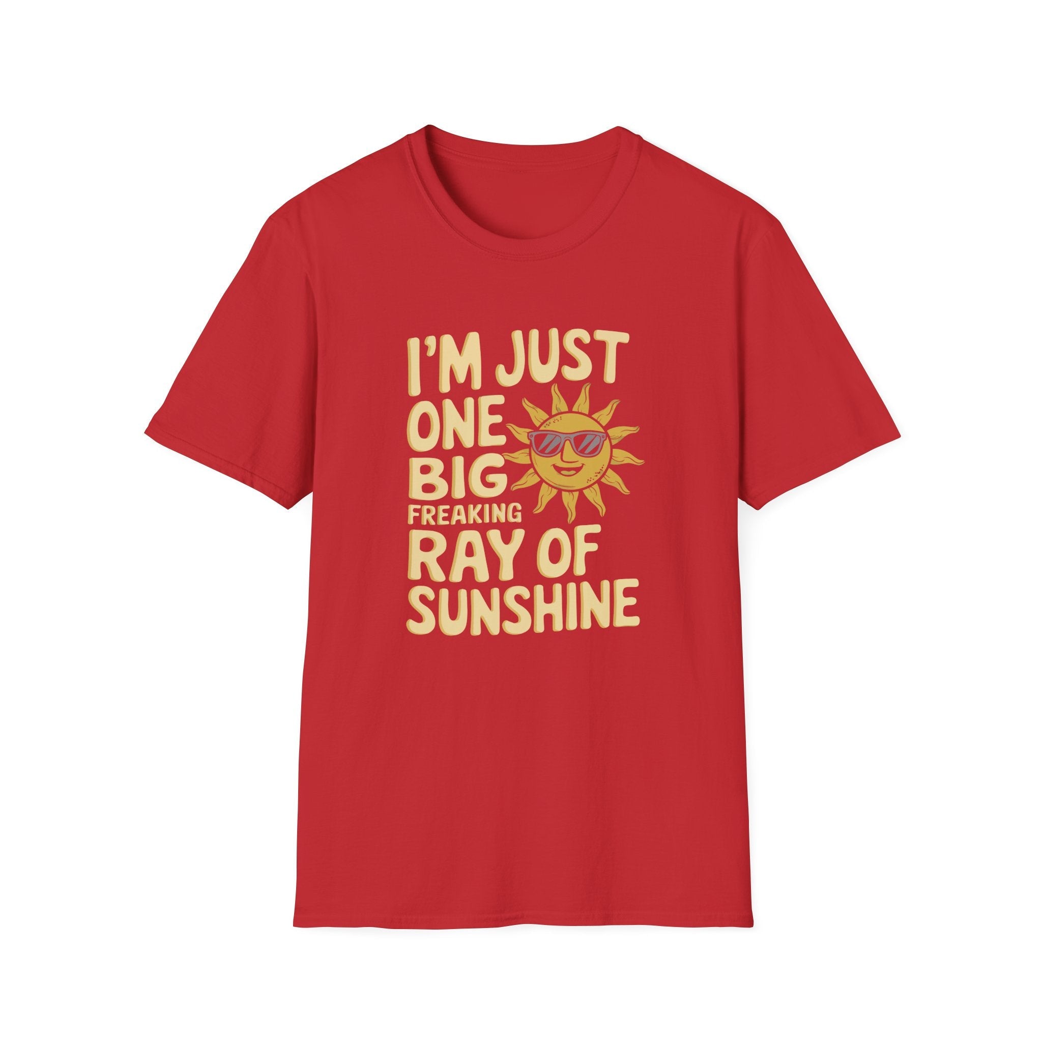 I'm Just One Big Ray Of Sunshine Custom T-Shirt - Style Circus