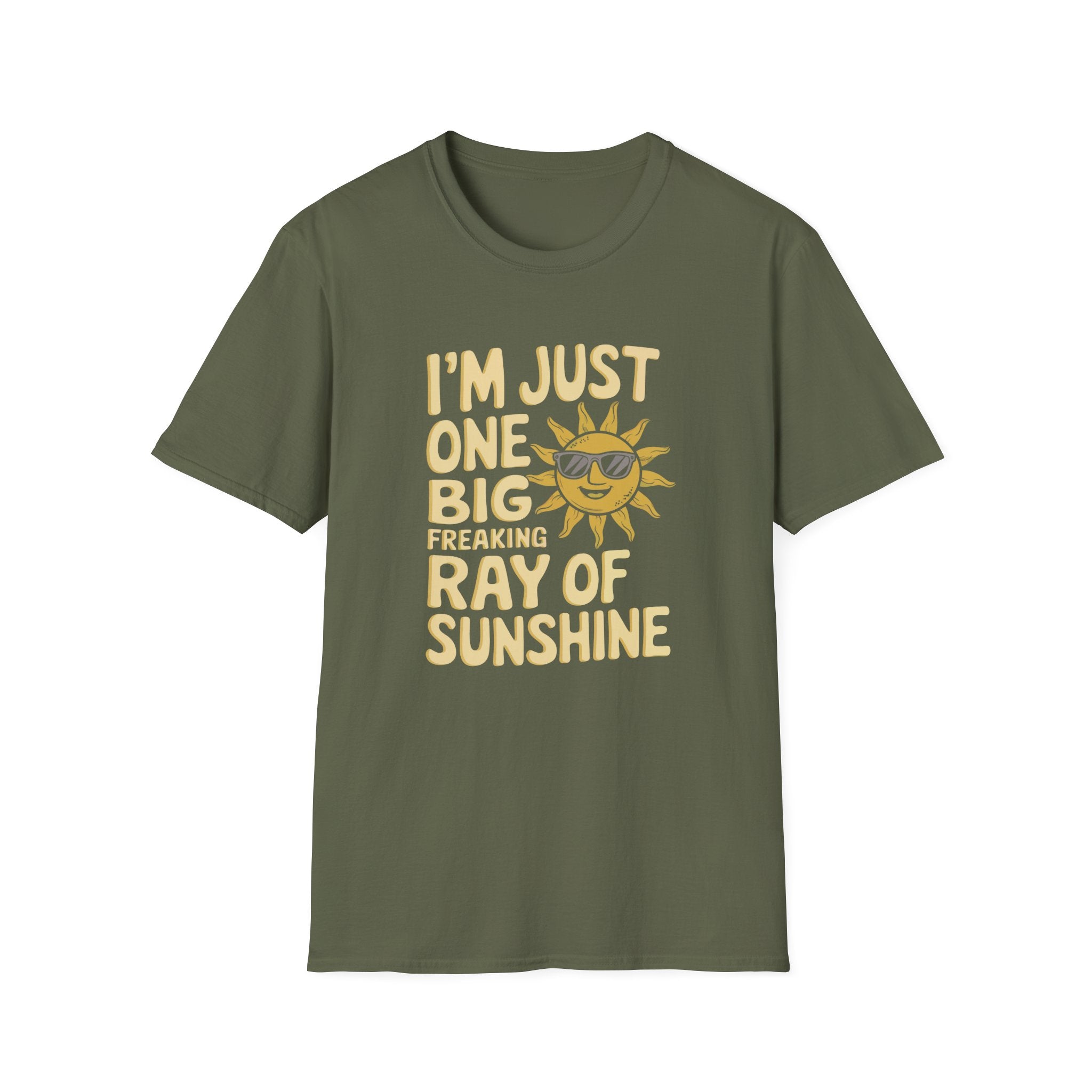 I'm Just One Big Ray Of Sunshine Custom T-Shirt - Style Circus