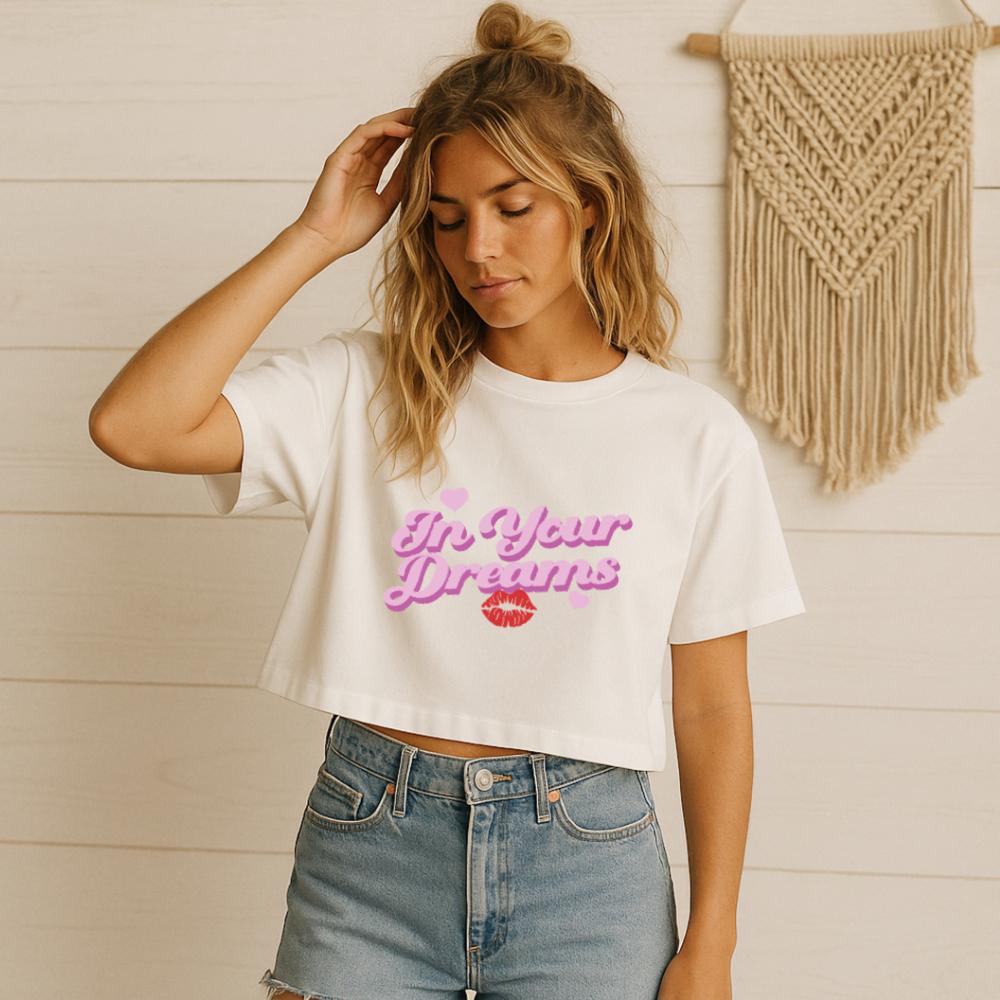 In Your Dreams Crop Tee