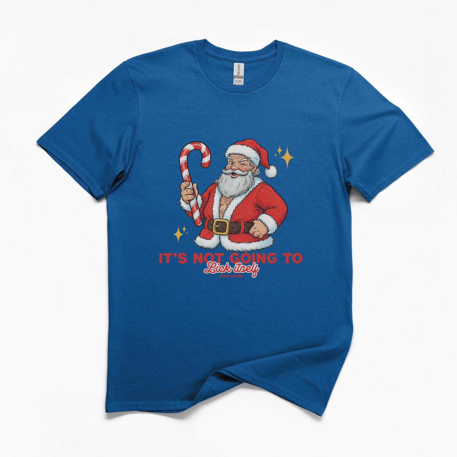 It Won't Lick Itself Christmas T-Shirt