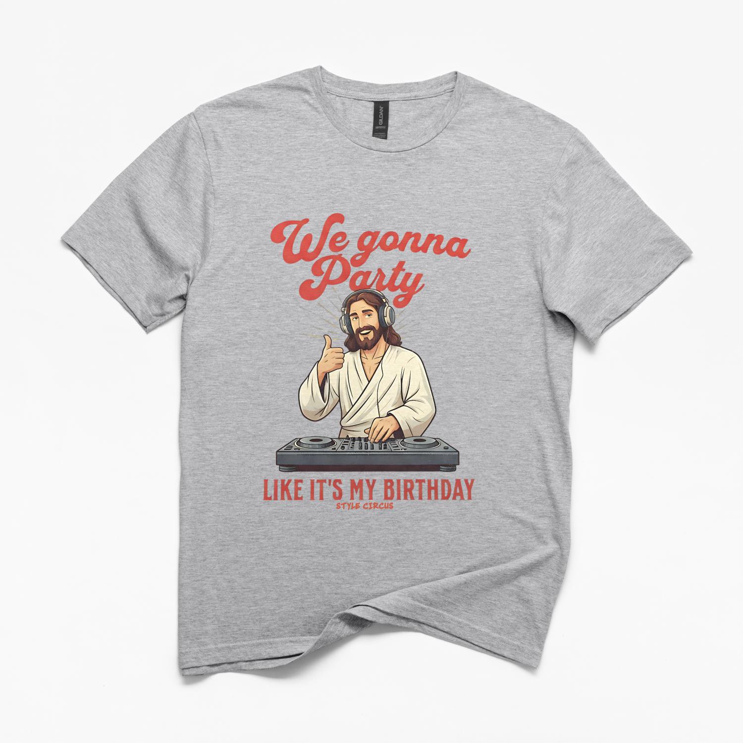 Jesus Birthday Party Christmas T-Shirt