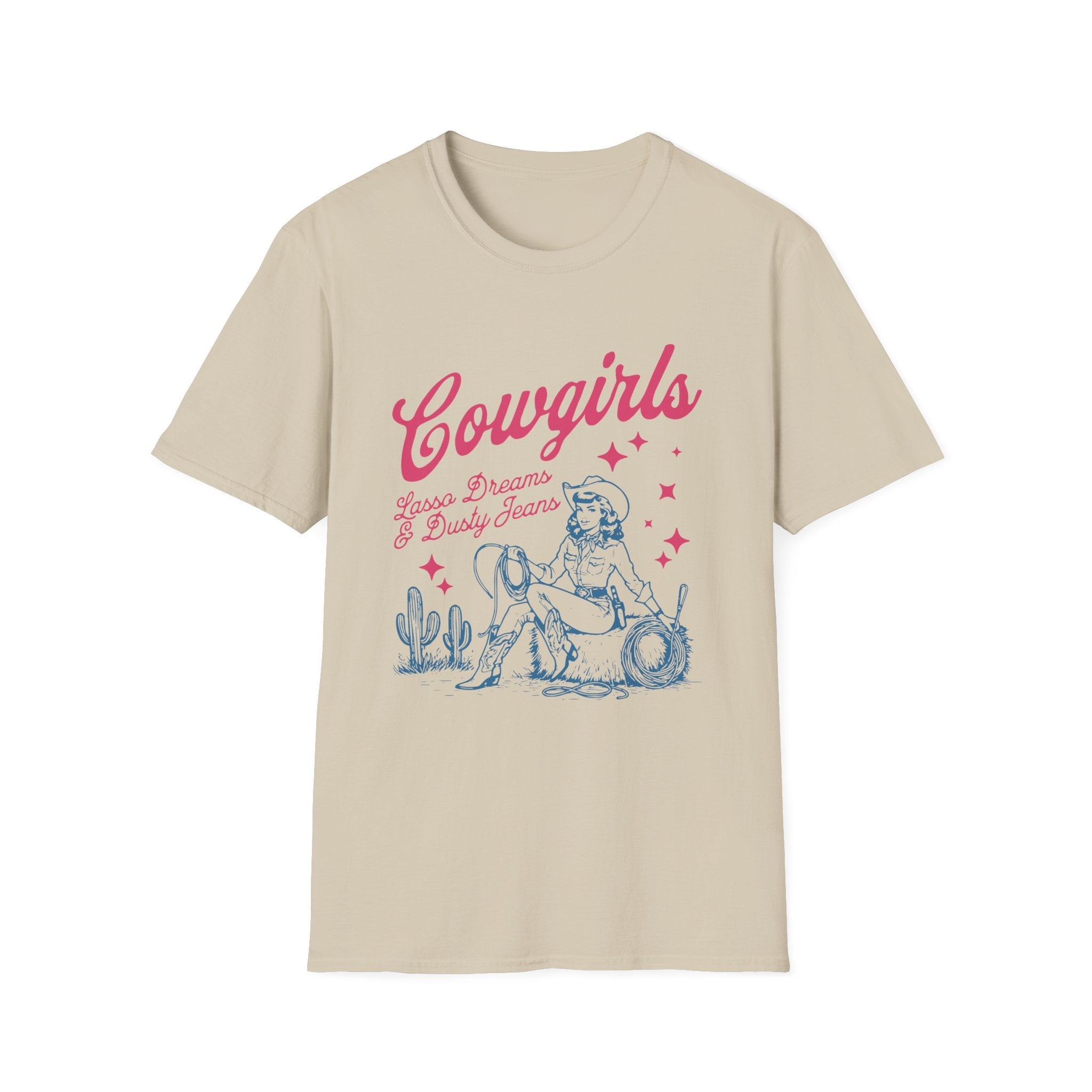 Lasso Dreams & Dusty Jeans Cowgirl T-Shirt - Style Circus