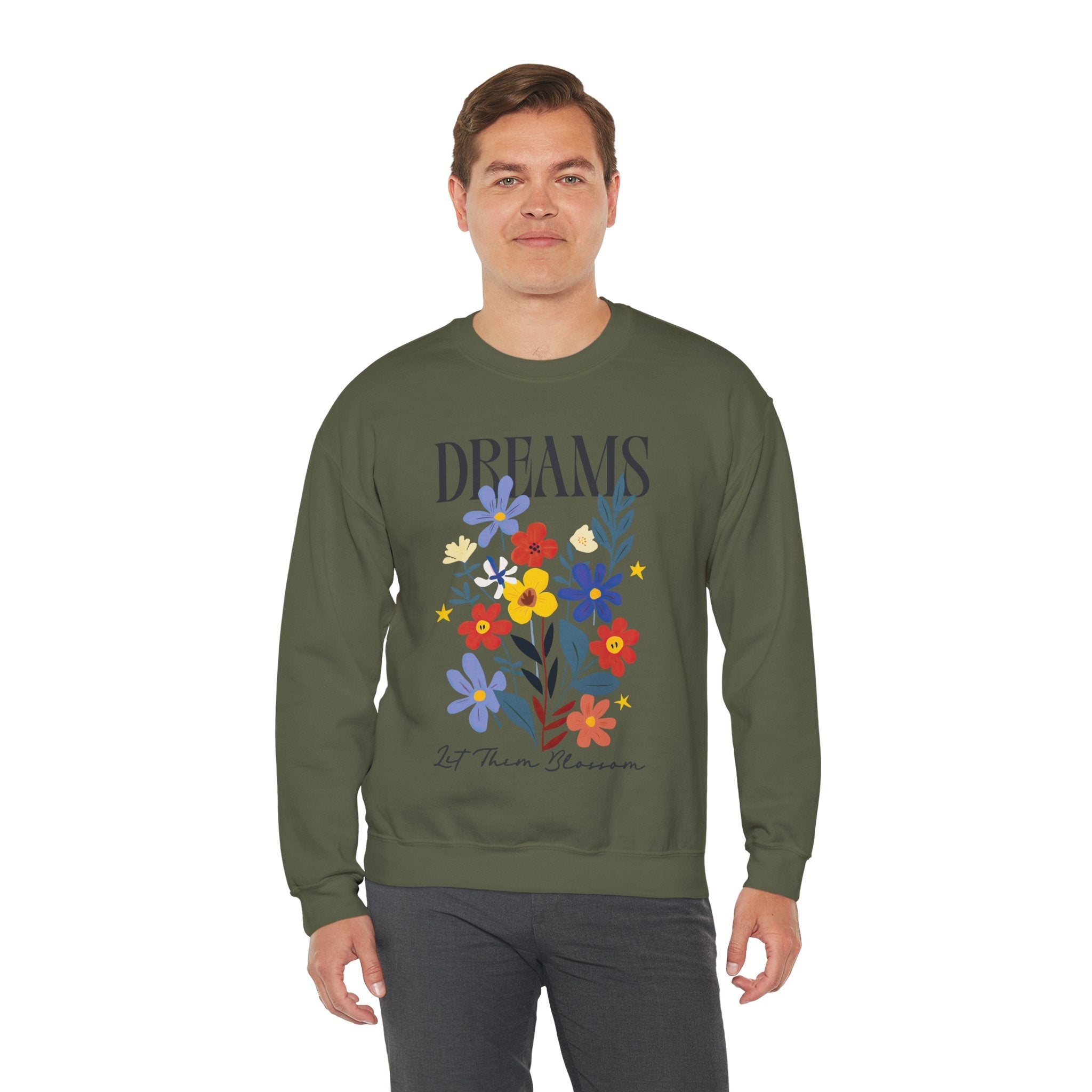 Let Dreams Blossom Unisex Sweatshirt - Style Circus