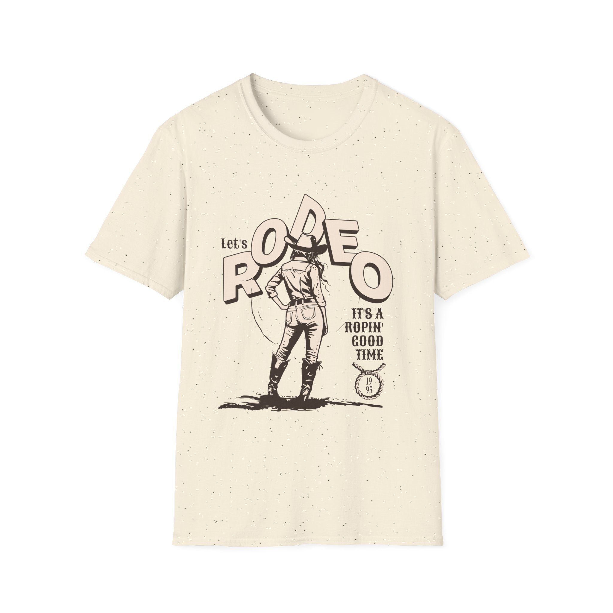 Let's Rodeo Western Cowboy T-Shirt - Style Circus