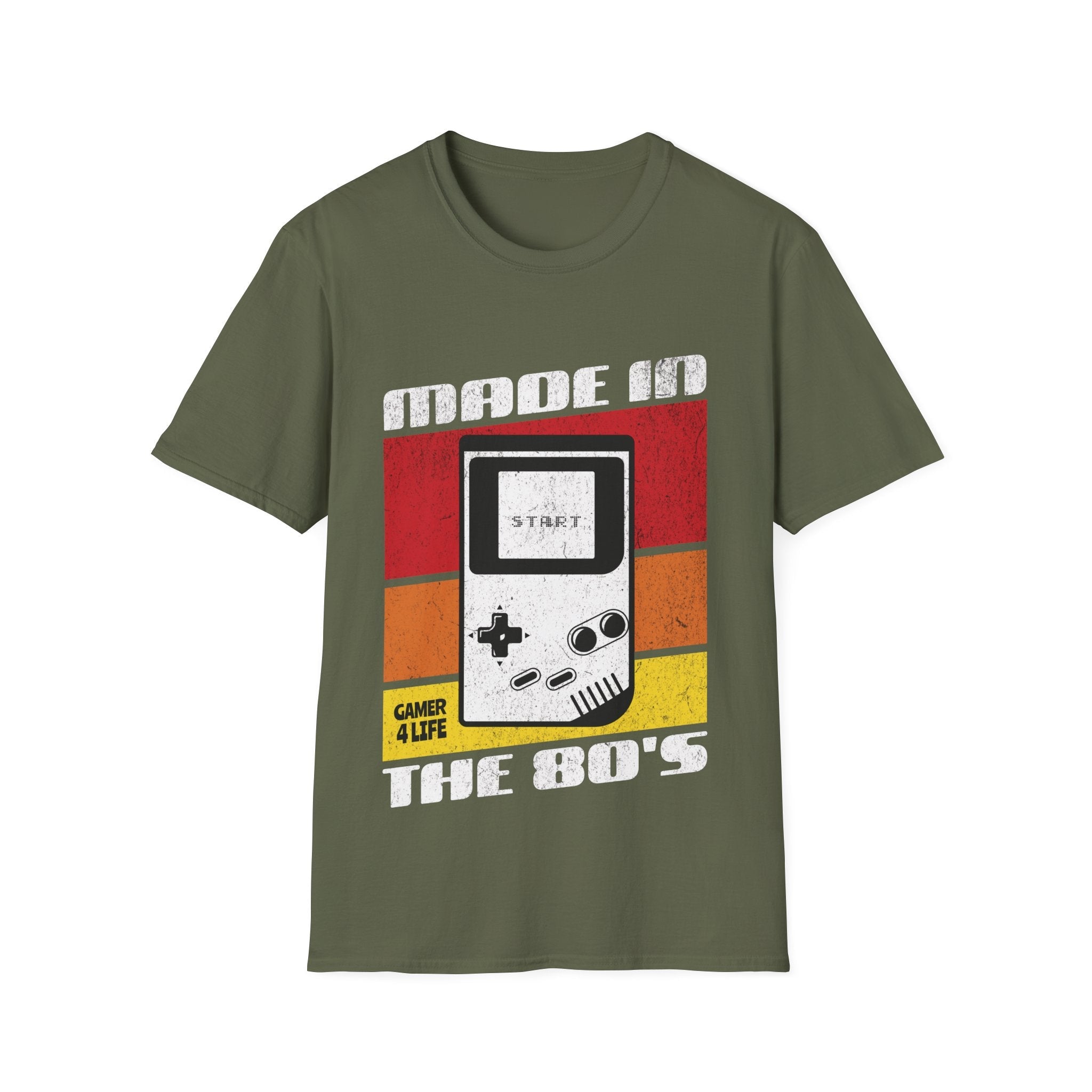 Made In The 80s Gamer For Life Custom T-Shirt - Style Circus