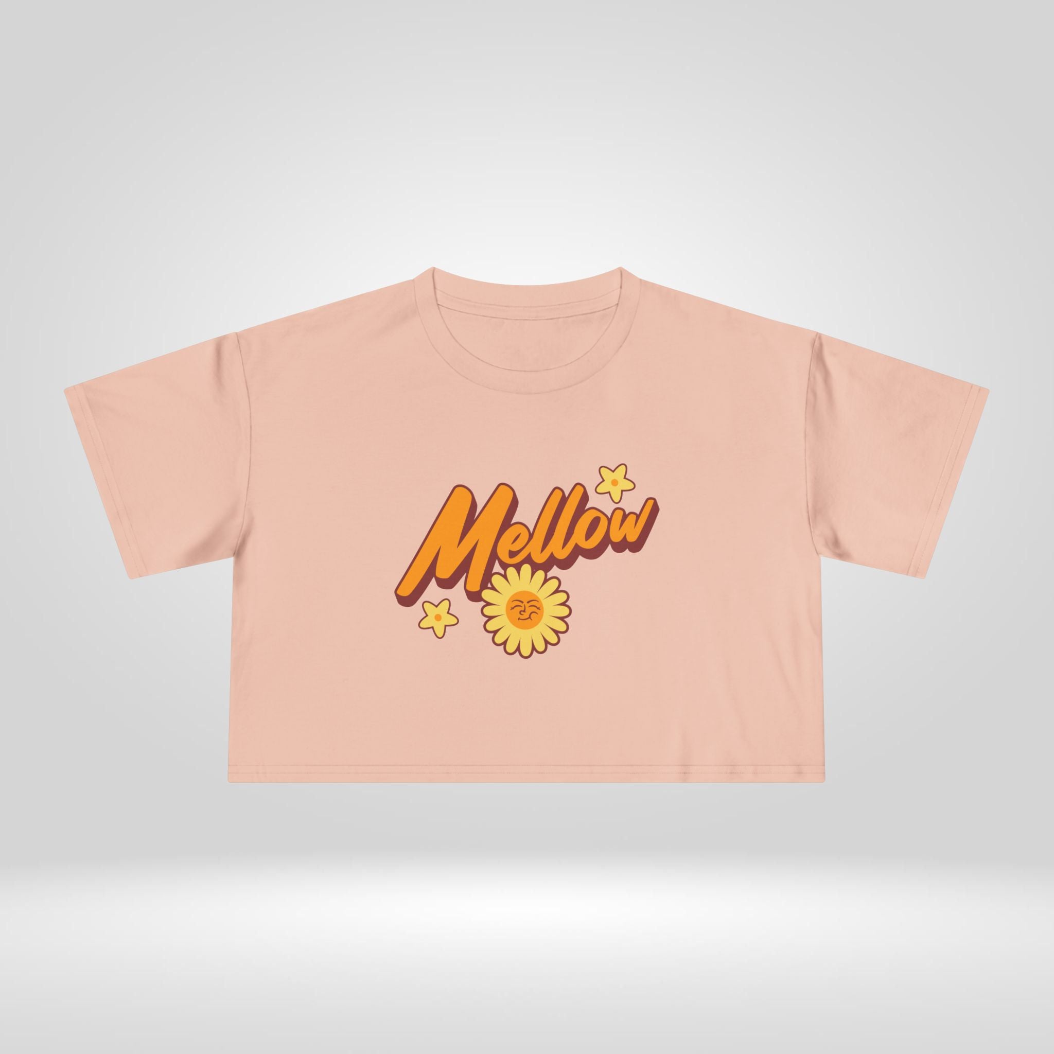 Mellow Vibes Crop Tee