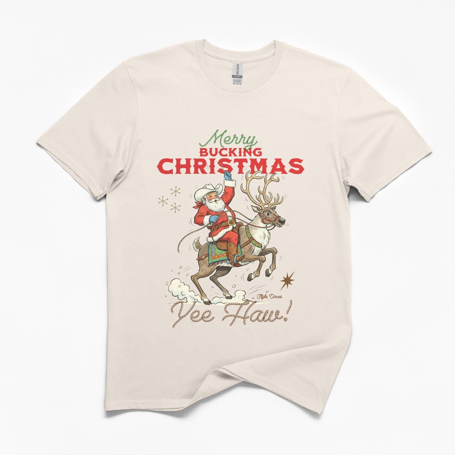 Merry Bucking Christmas T-Shirt