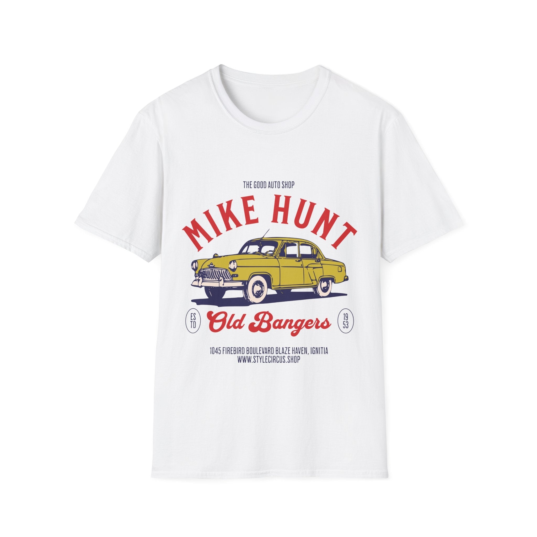 Mike Hunt Old Bangers Custom Car T-Shirt - Style Circus