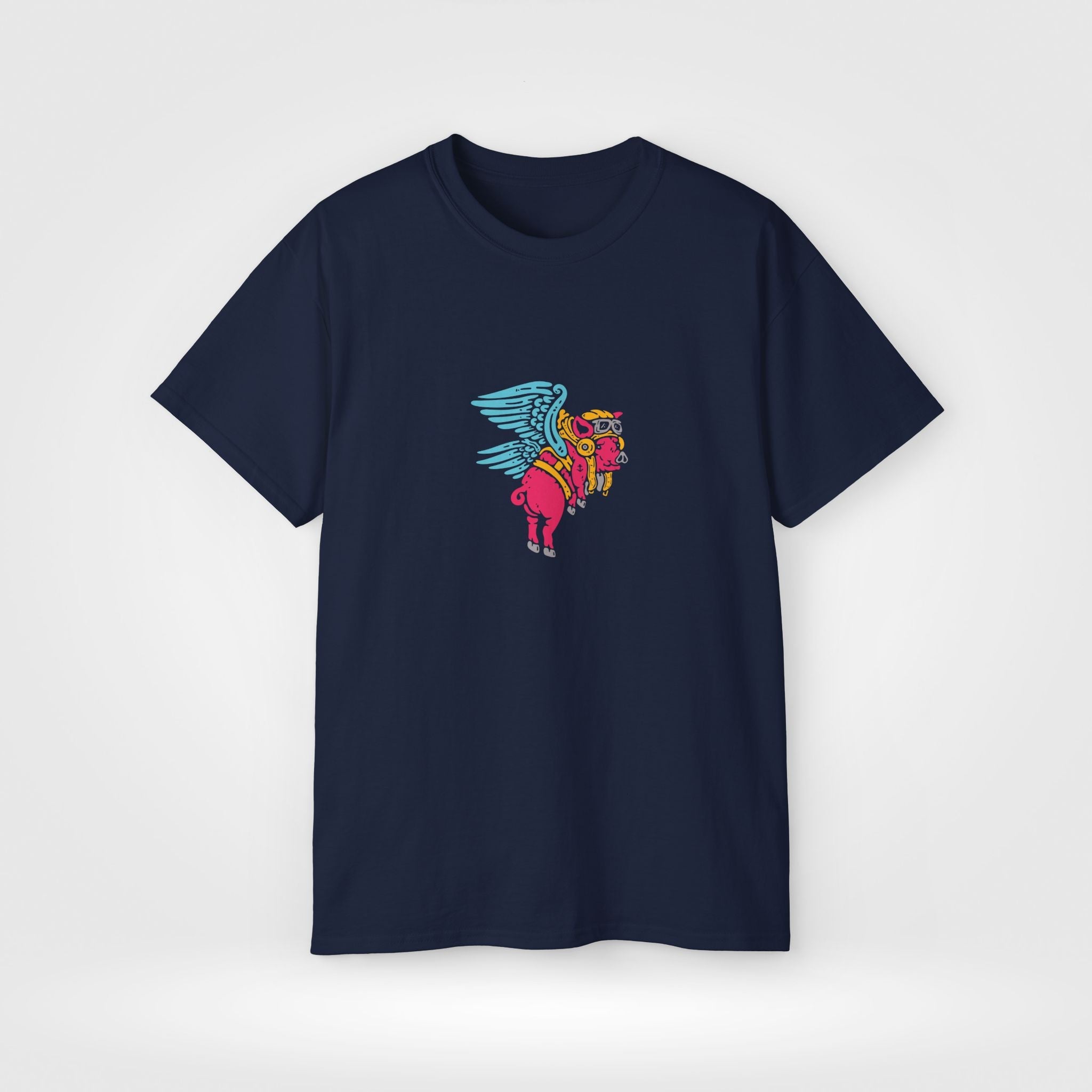 Never Say Never, Pigs Fly Heavy T-Shirt - Style Circus