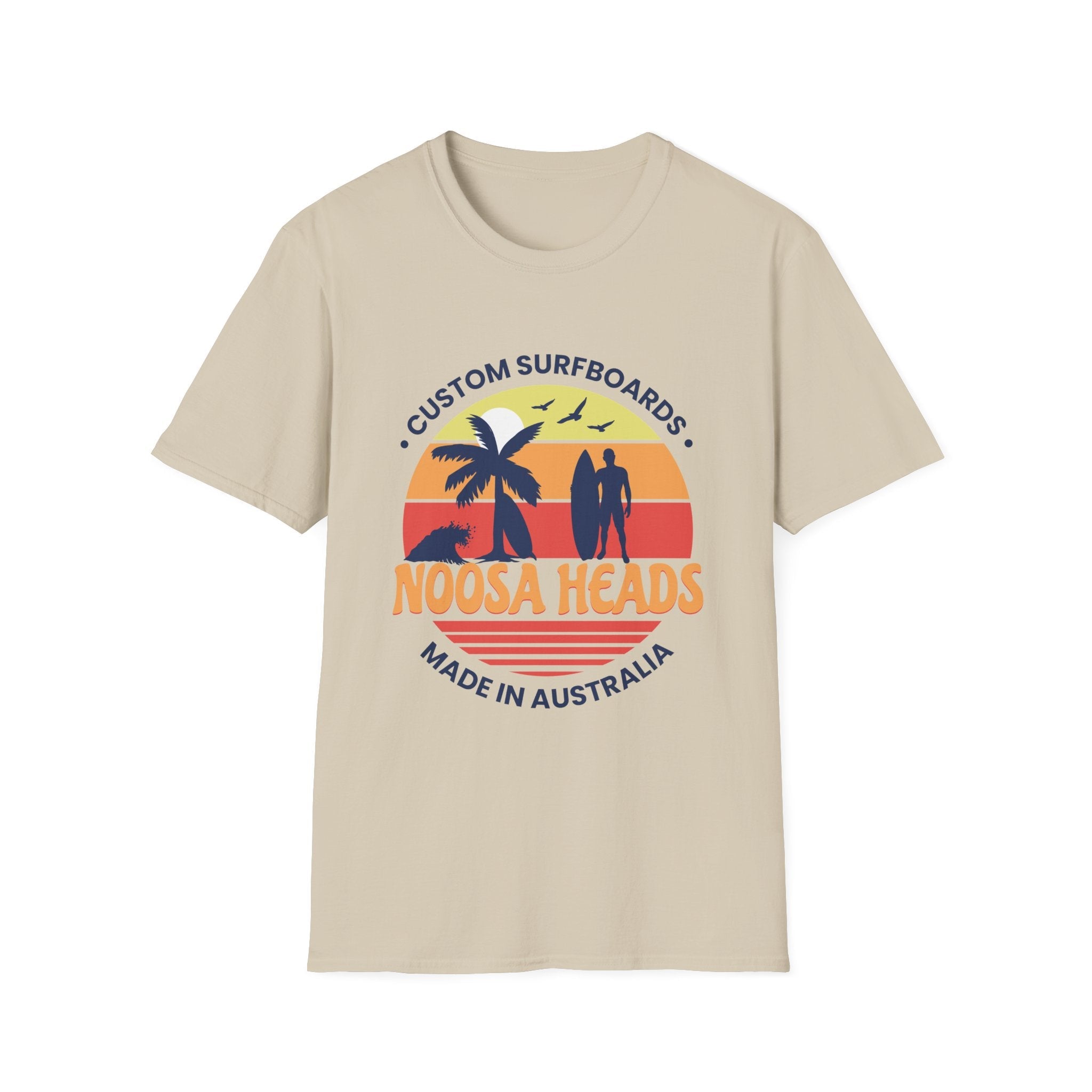 Noosa Heads Custom Surfboards T-Shirt - Style Circus