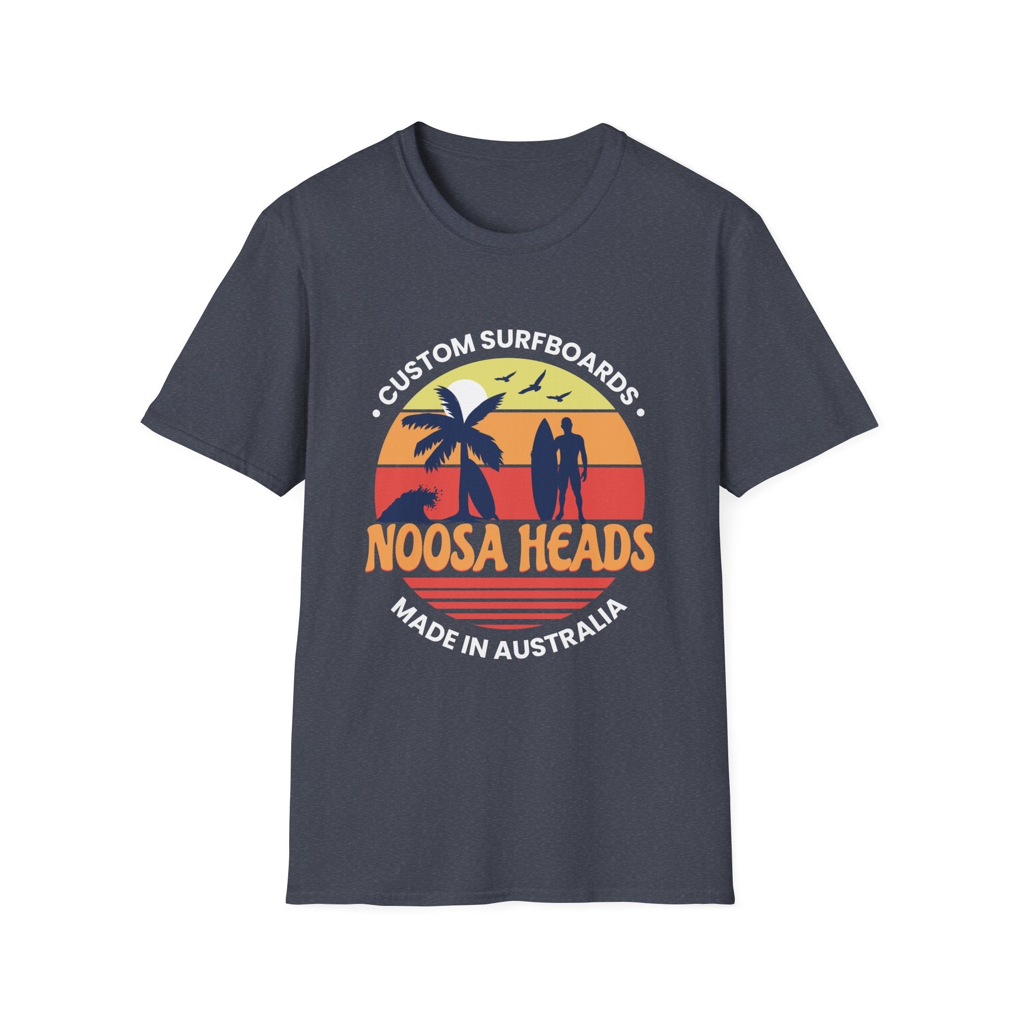 Noosa Heads Custom Surfboards T-Shirt - Style Circus