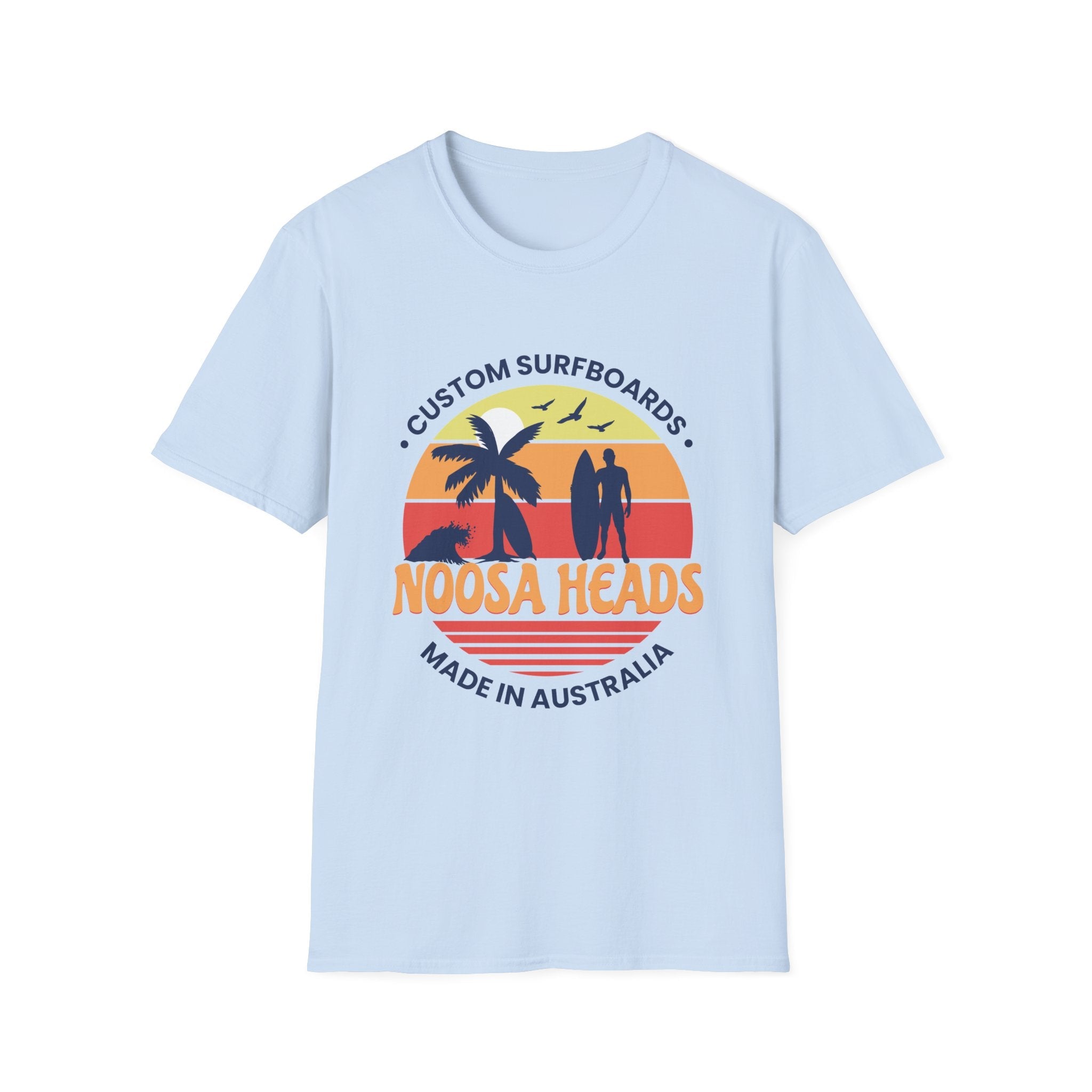 Noosa Heads Custom Surfboards T-Shirt - Style Circus