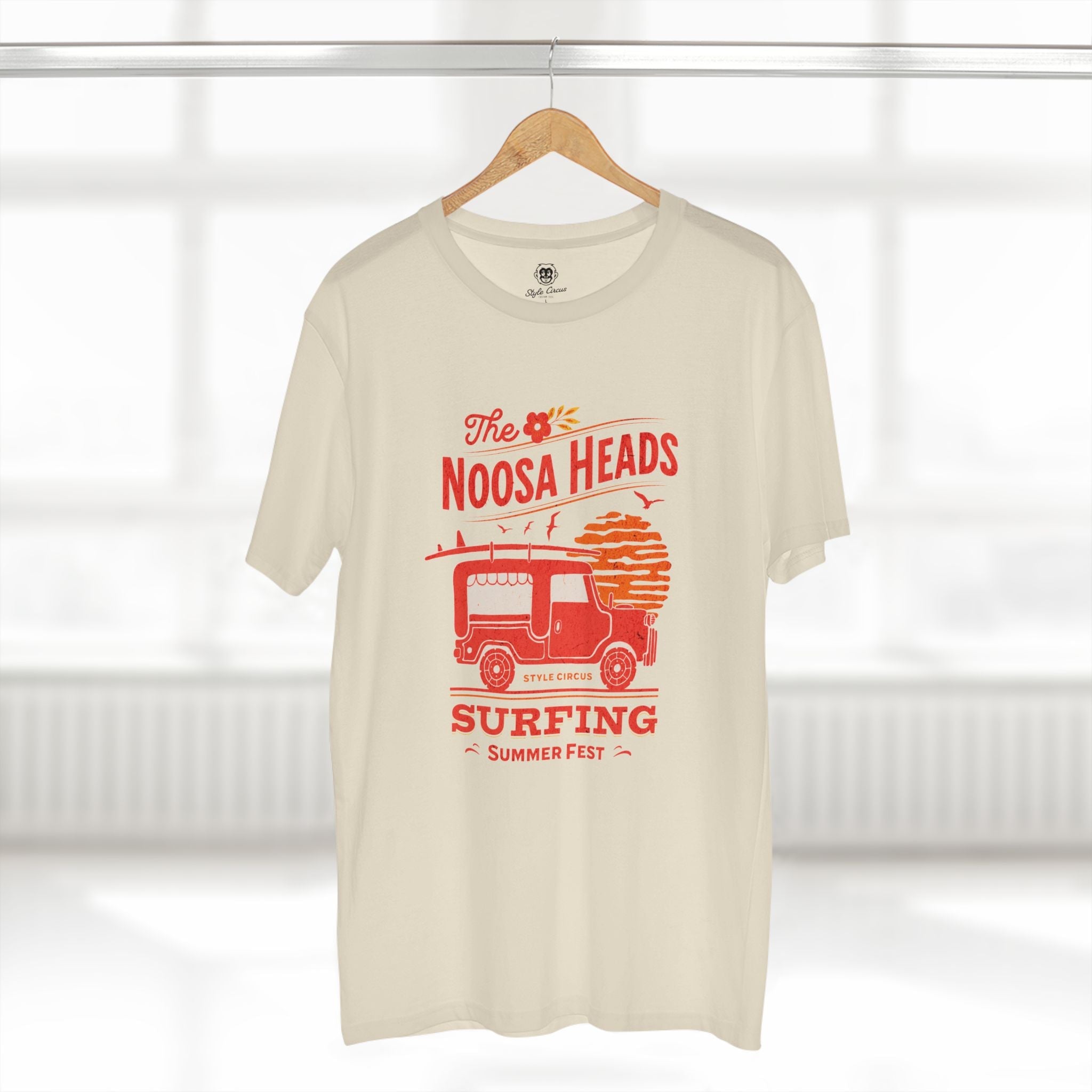 Noosa Heads Surfing Summer Unisex Staple Tee