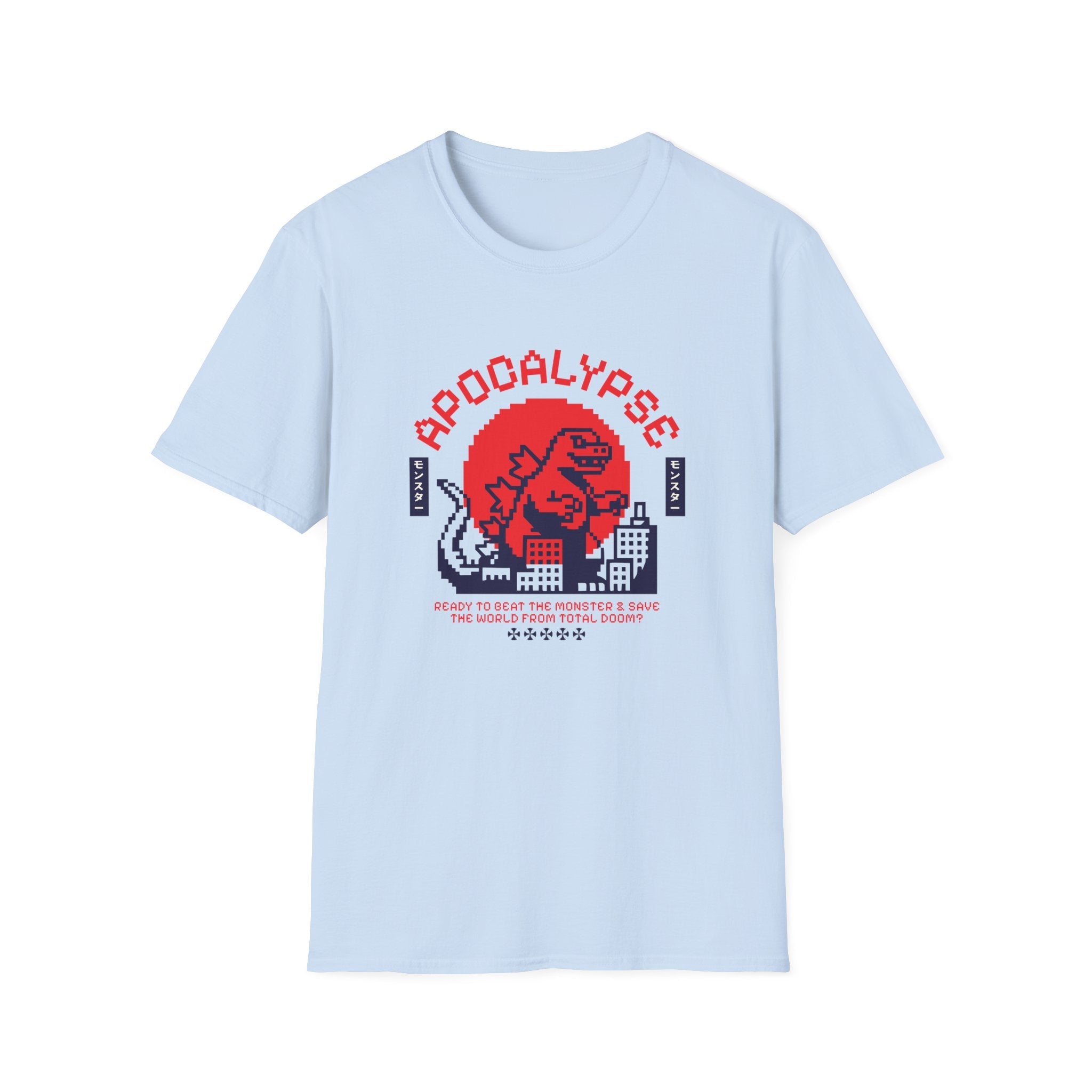 Pixel Japanese Monster Unisex T-Shirt