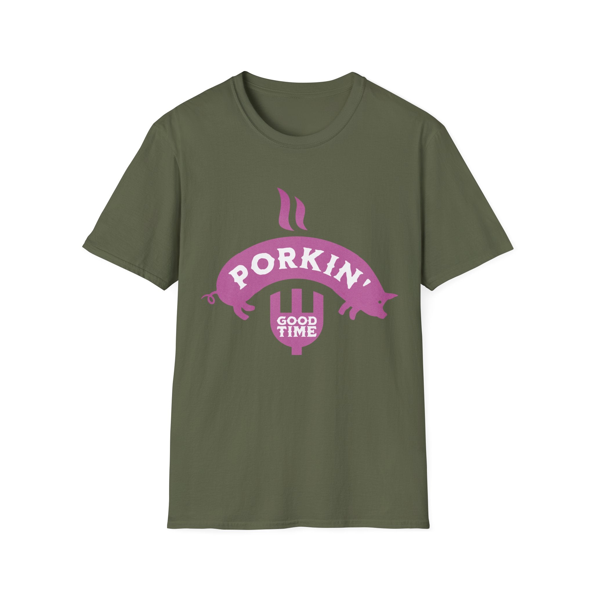 Porkin' Good Time Funny T-Shirt - Style Circus