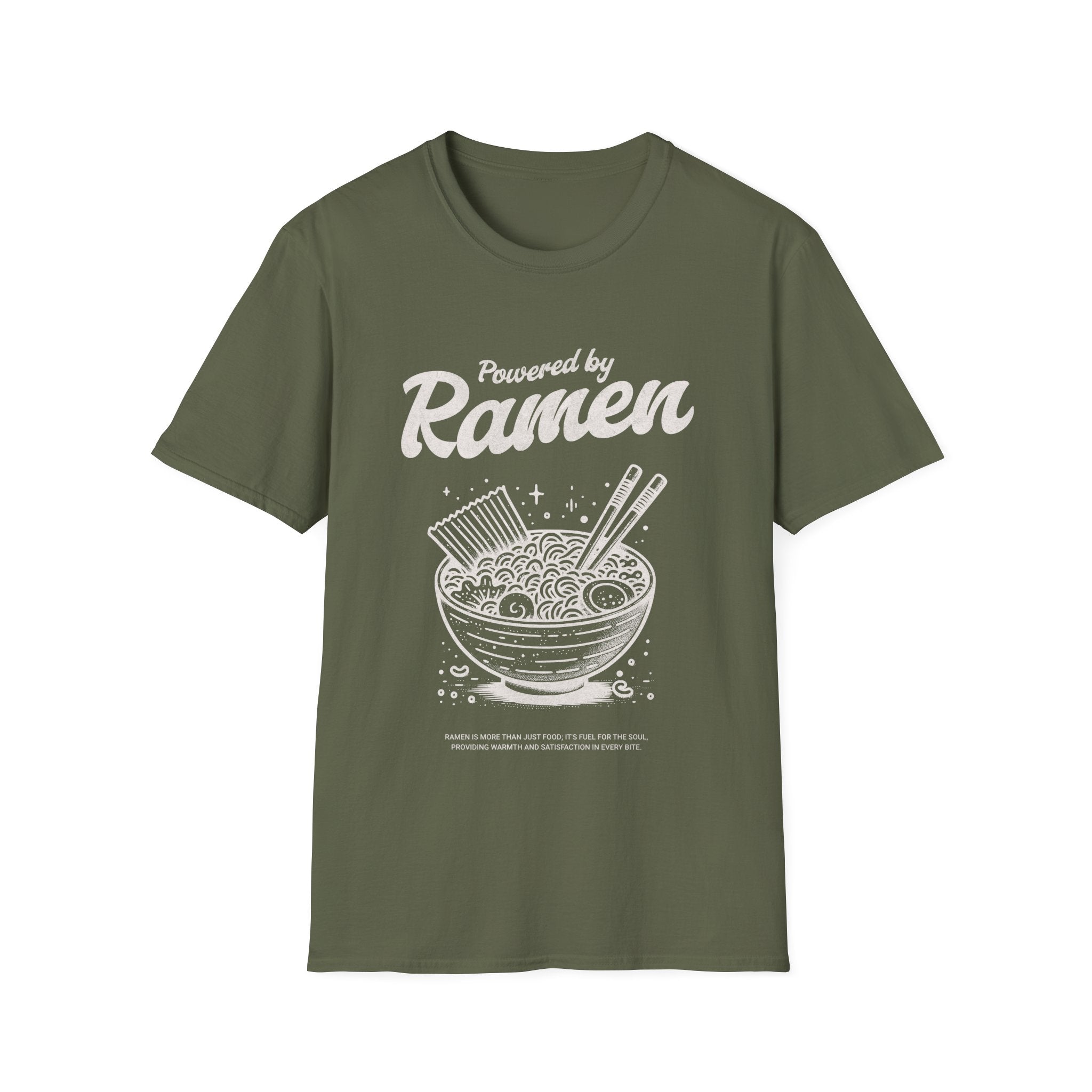 Powered by Ramen Unisex T-Shirt - Style Circus