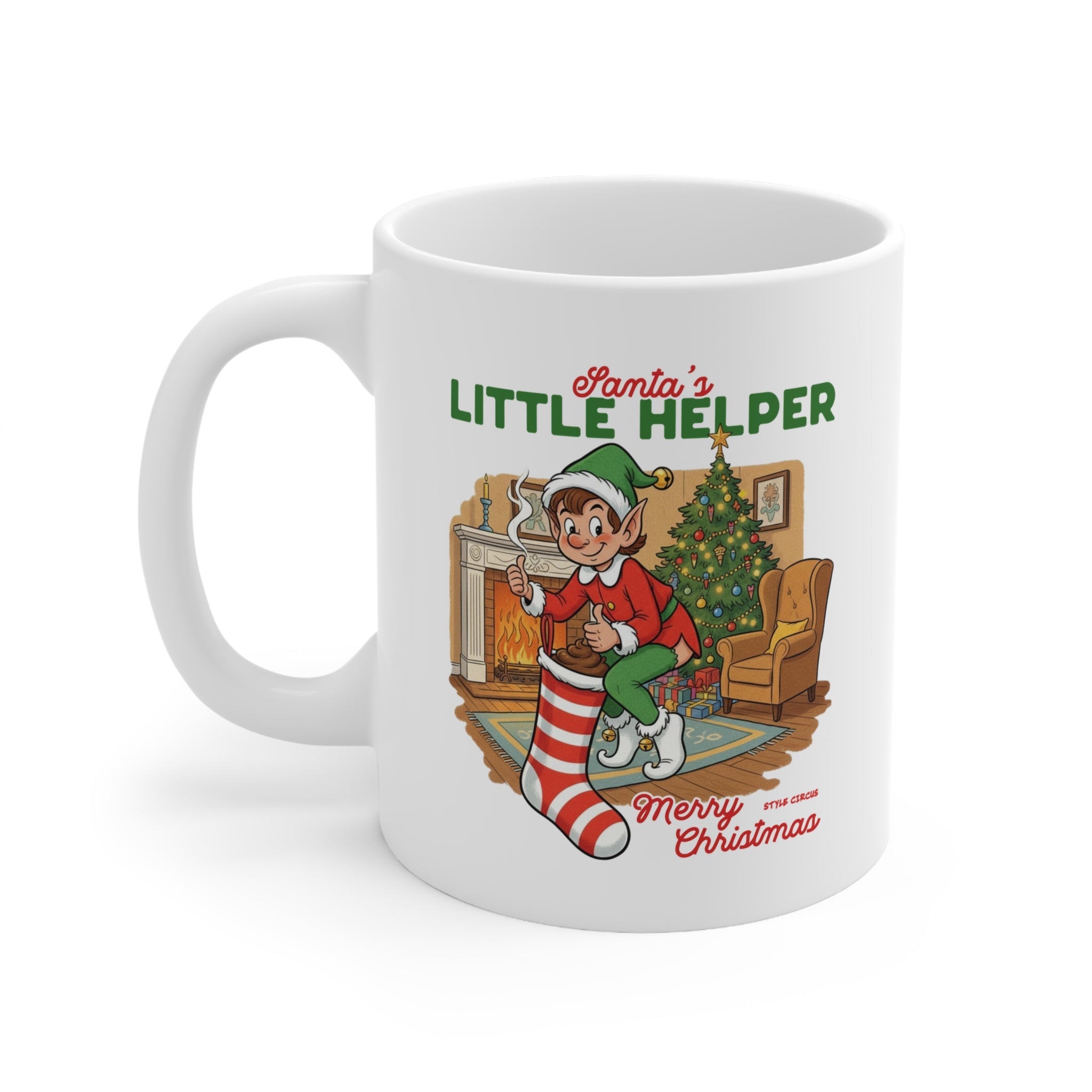 Santa's Little Helper Mug