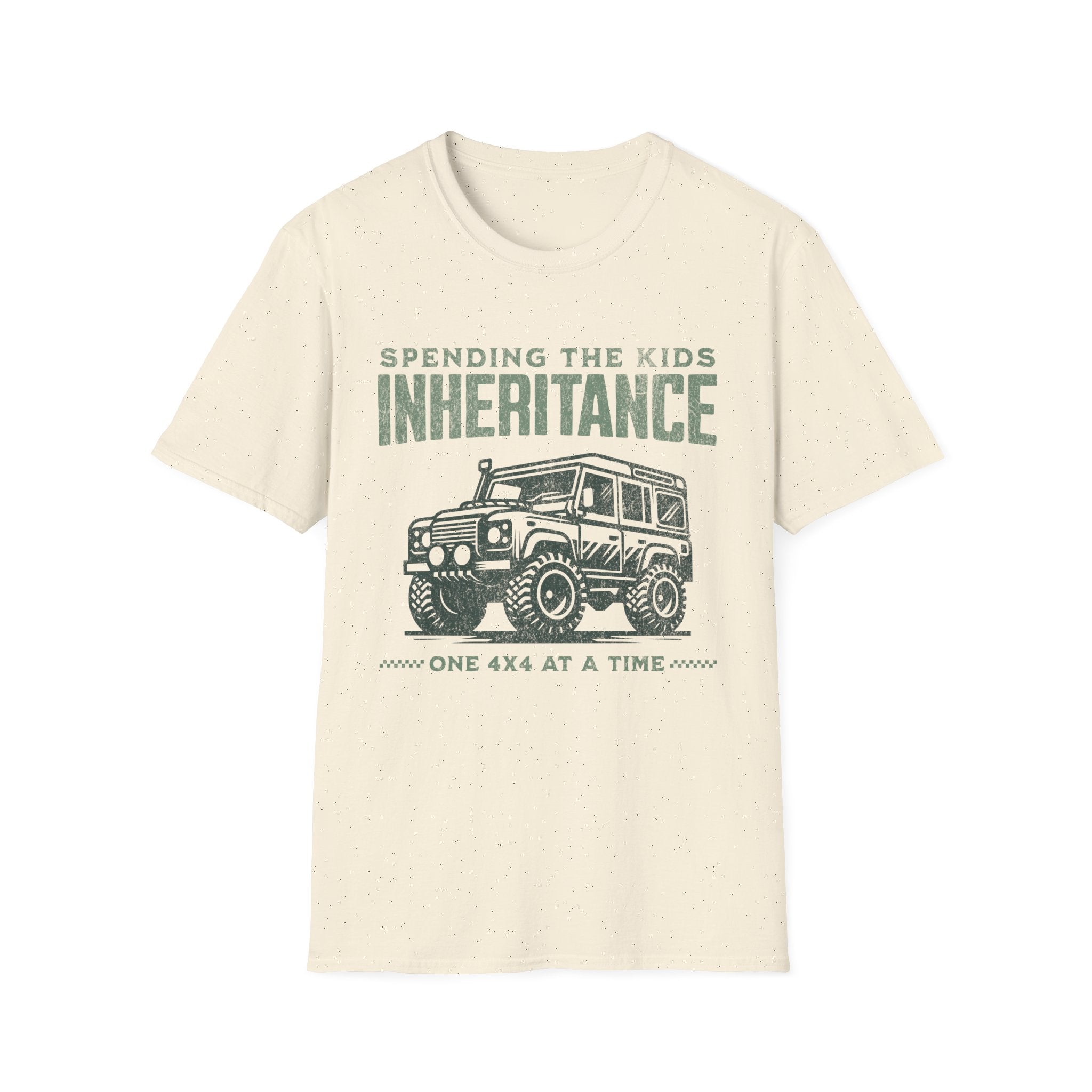 Spending The Kids Inheritance 4x4 Car Funny T-Shirt - Style Circus
