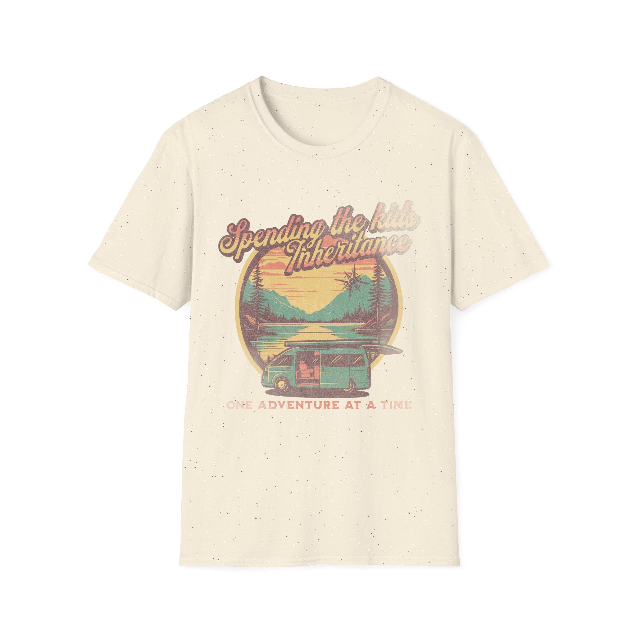 Spending The Kids Inheritance Adventure Funny T-Shirt - Style Circus