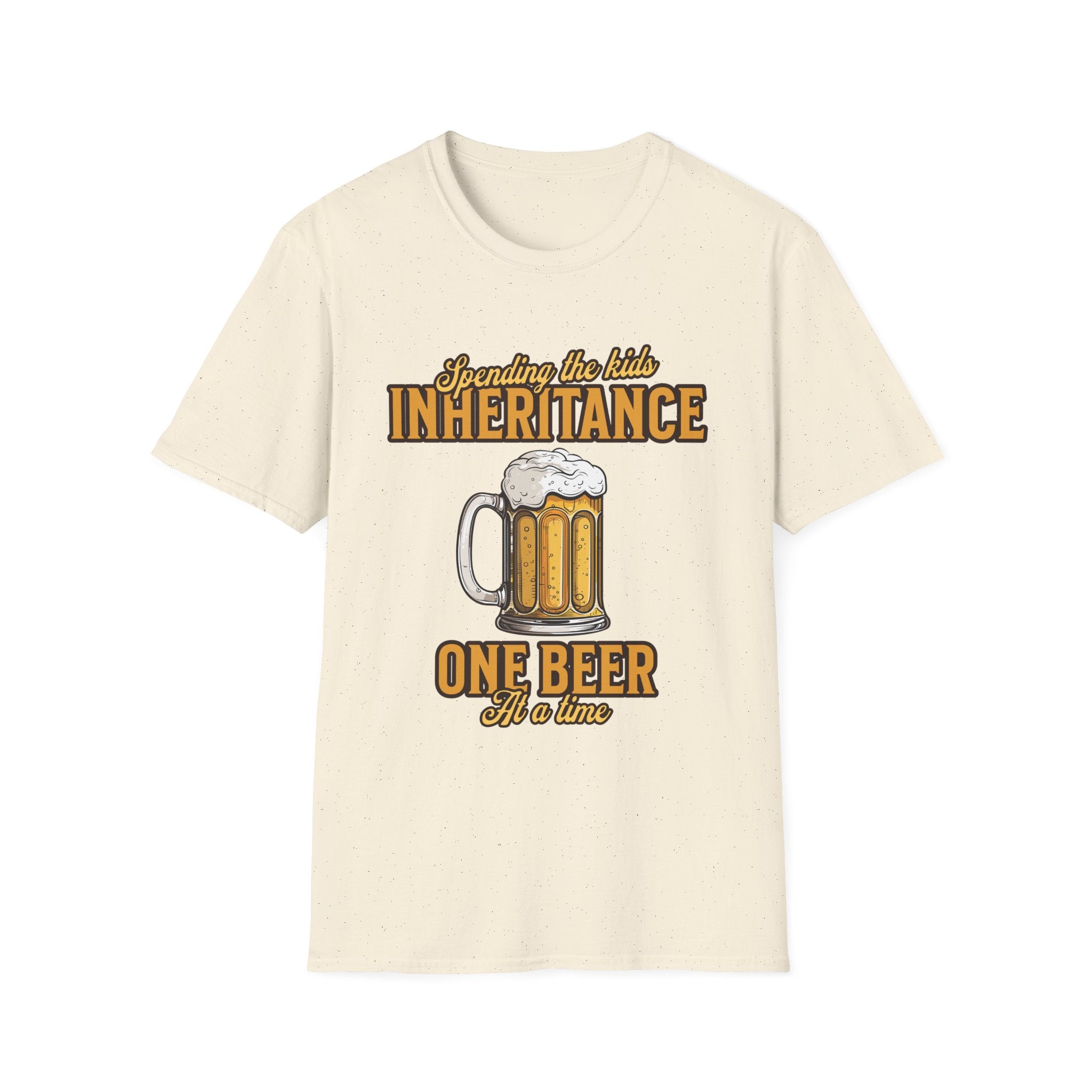 Spending The Kids Inheritance Beer Funny T-Shirt - Style Circus