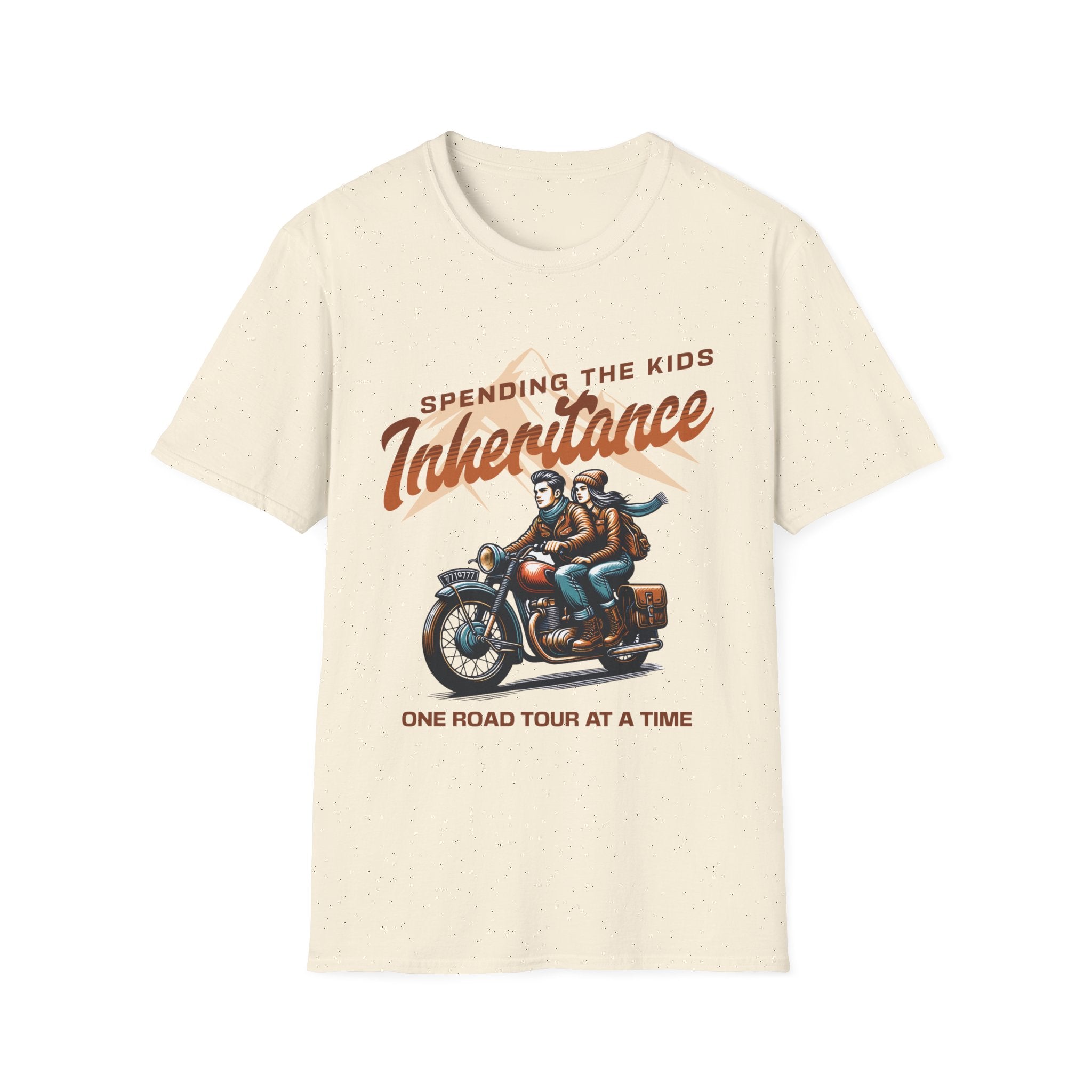 Spending The Kids Inheritance Road Tour Funny T-Shirt - Style Circus