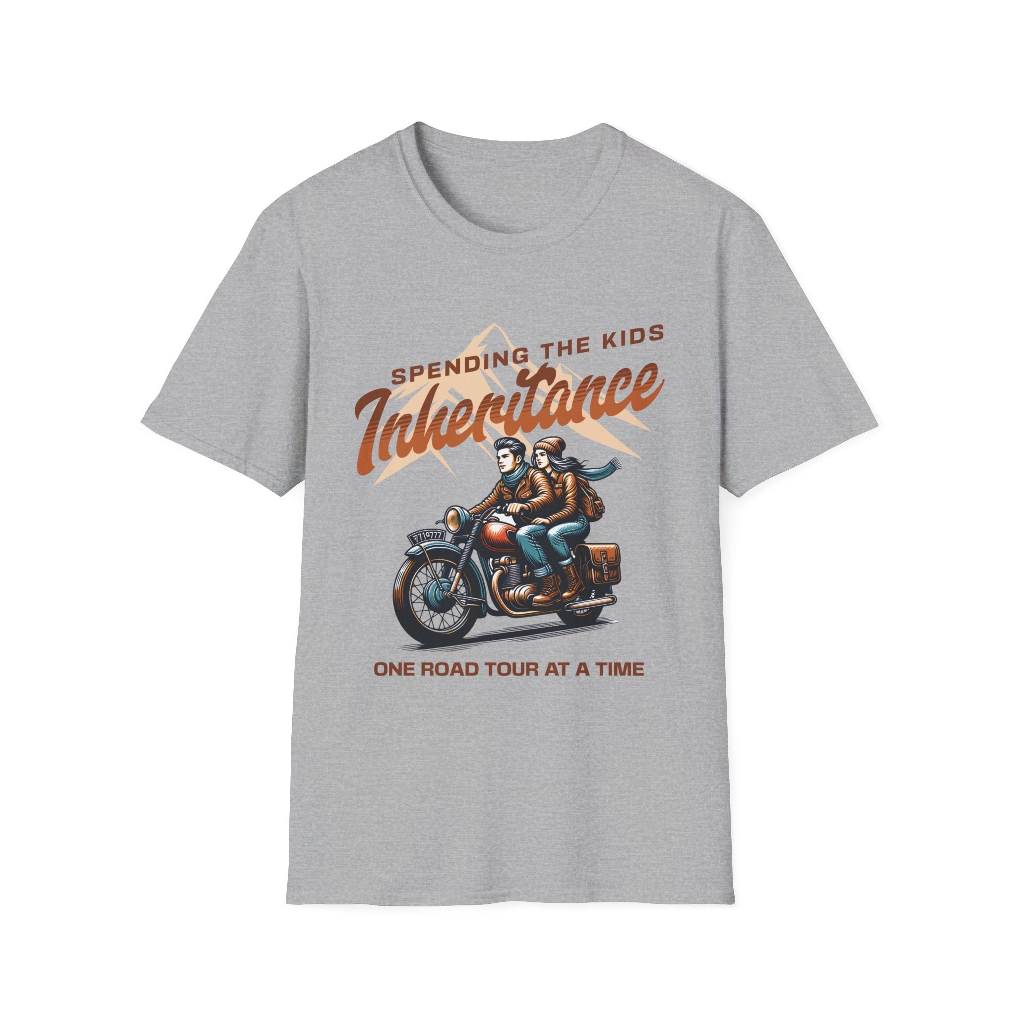Spending The Kids Inheritance Road Tour Funny T-Shirt - Style Circus