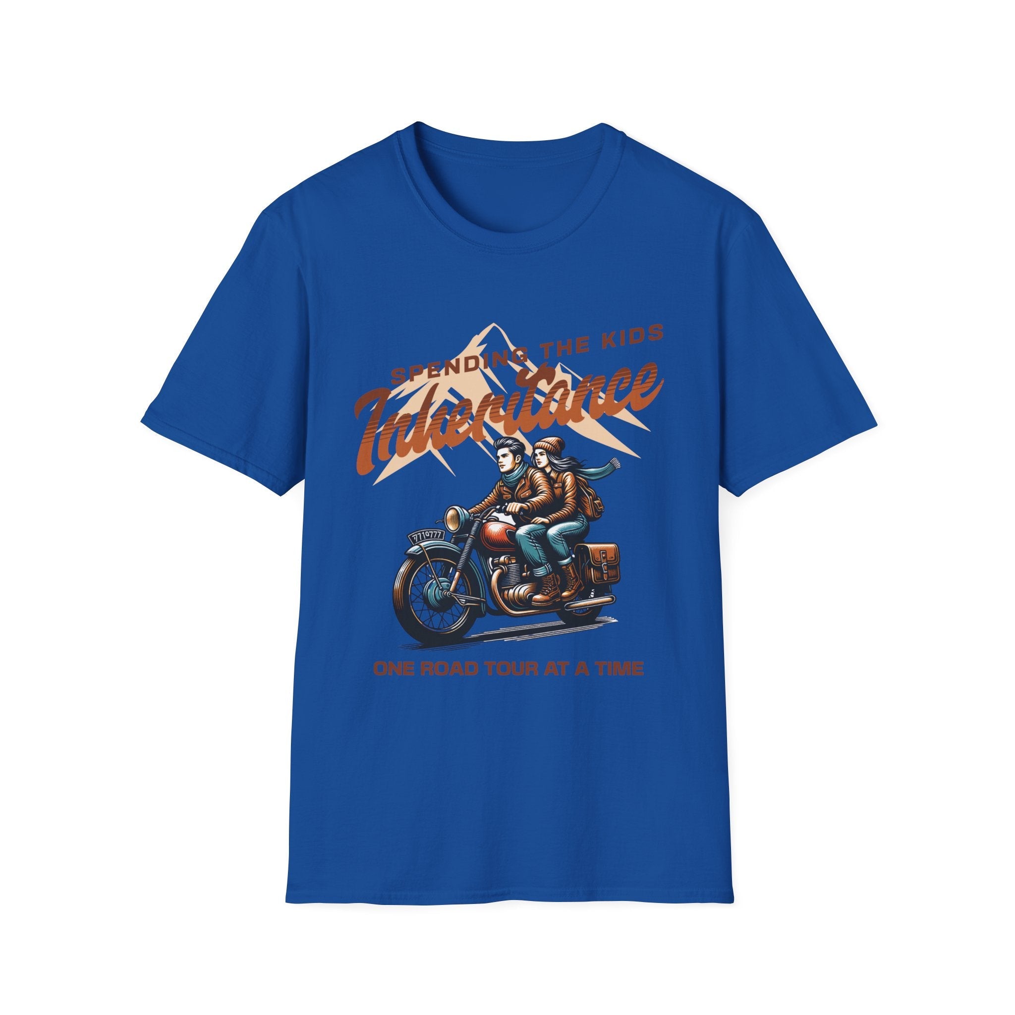 Spending The Kids Inheritance Road Tour Funny T-Shirt - Style Circus