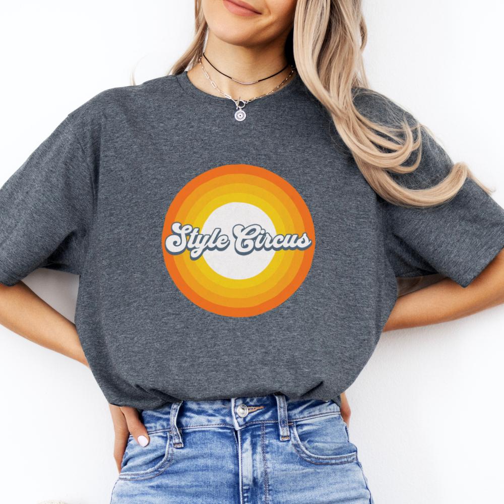 Style Circus Retro Sun T-Shirt - Style Circus
