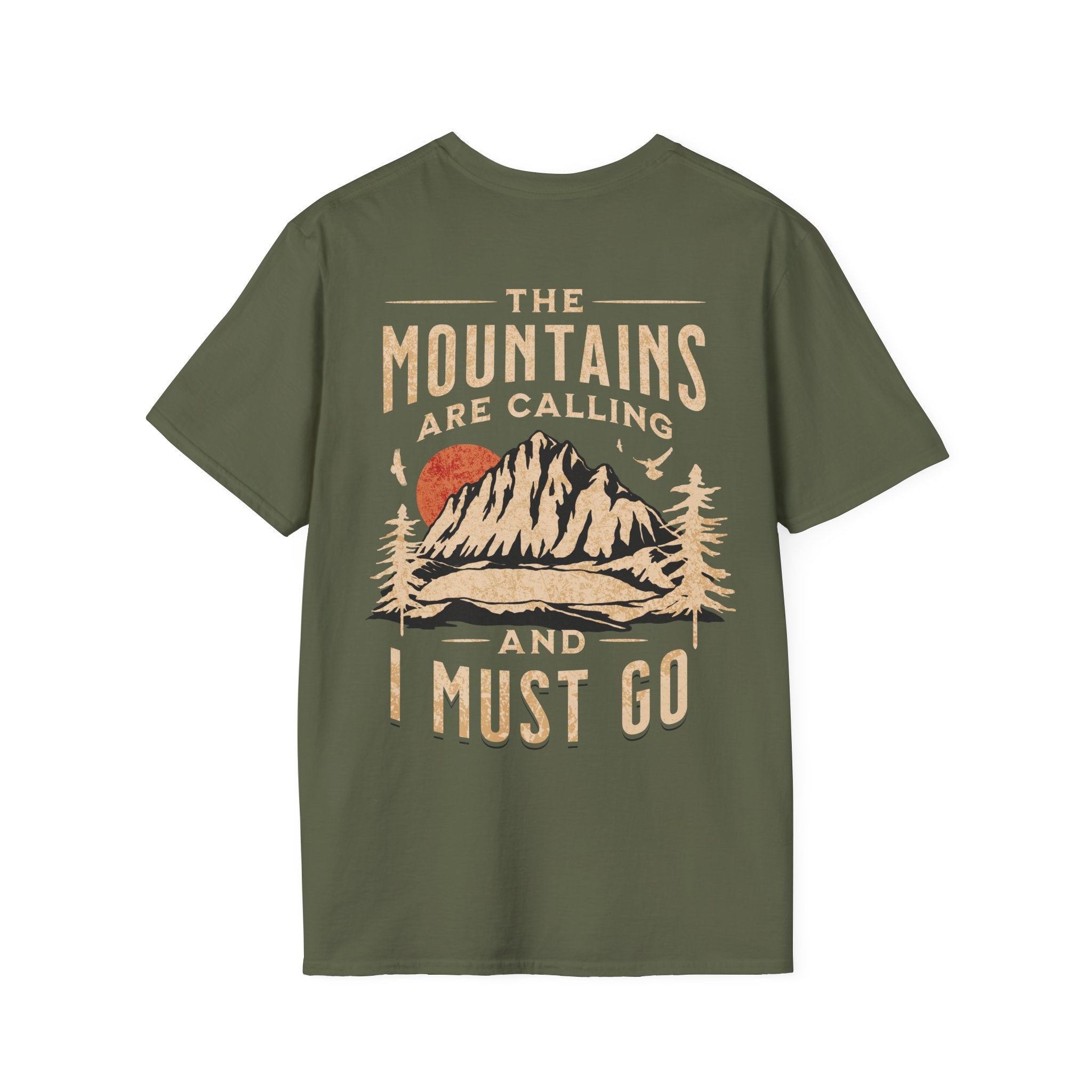 The Mountains Are Calling Custom T-Shirt