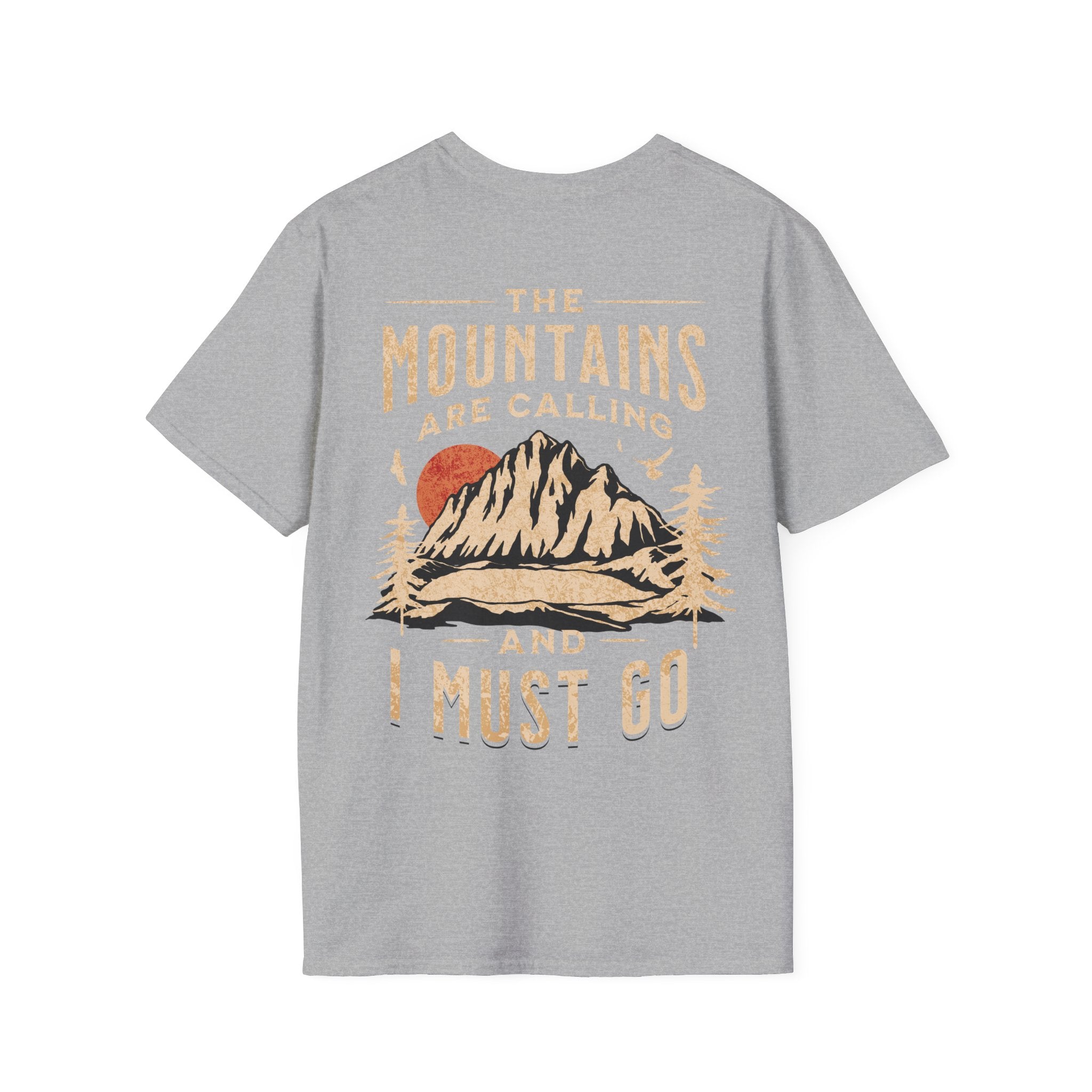 The Mountains Are Calling Custom T-Shirt