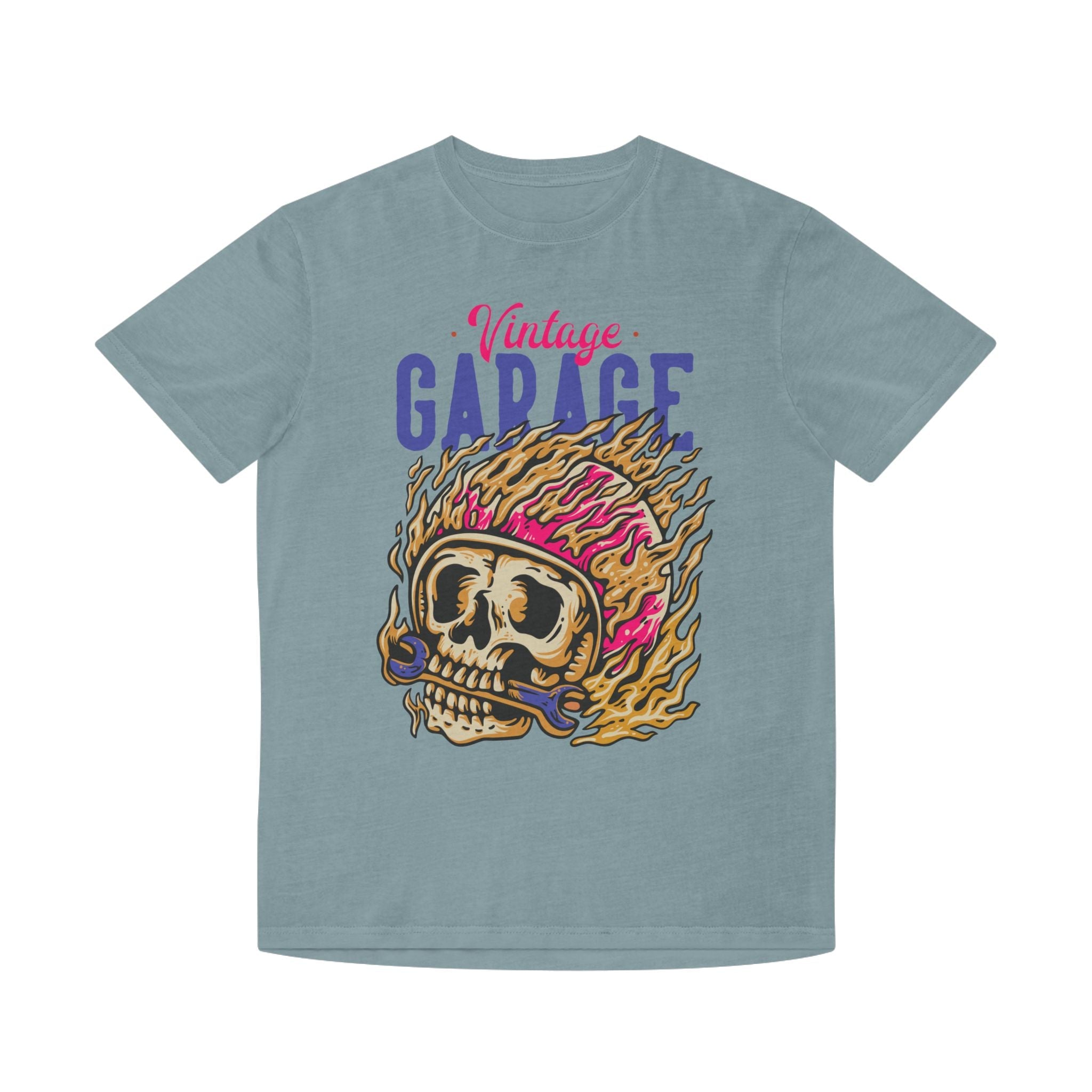 Vintage Garage Unisex Faded Tee - Style Circus