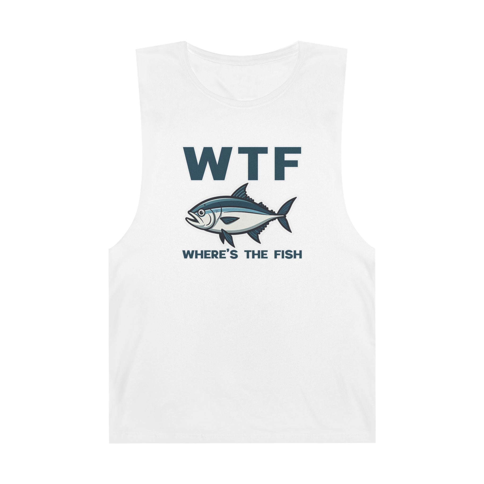 Where's The Fish Unisex Tank Top - Style Circus
