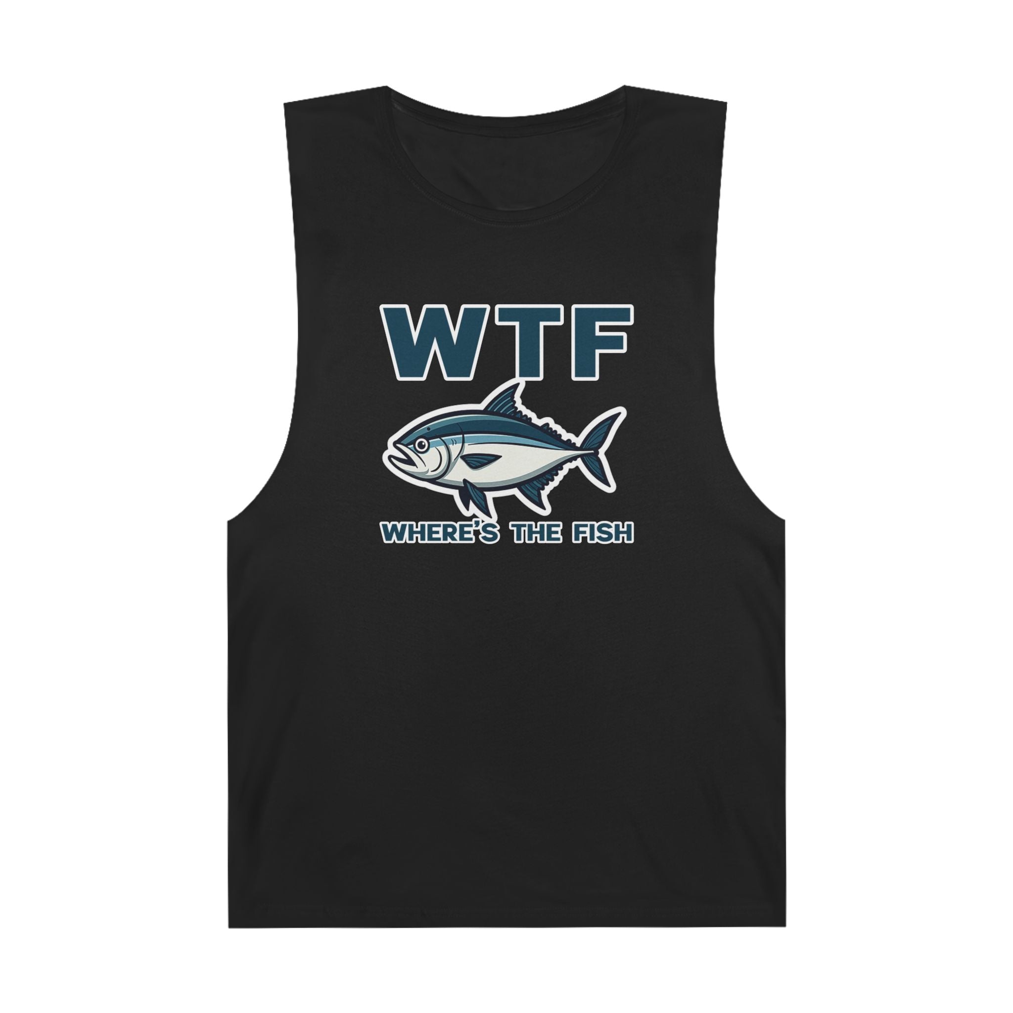 Where's The Fish Unisex Tank Top - Style Circus