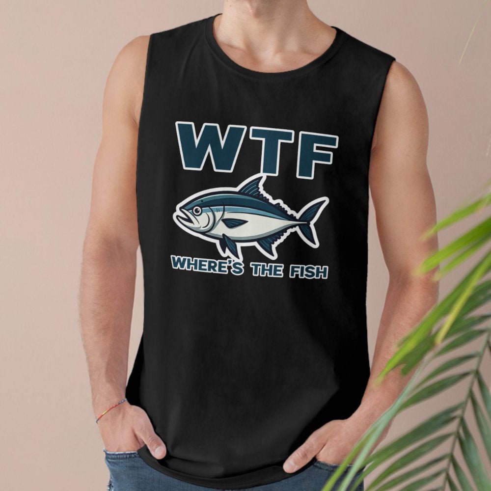 Where's The Fish Unisex Tank Top - Style Circus