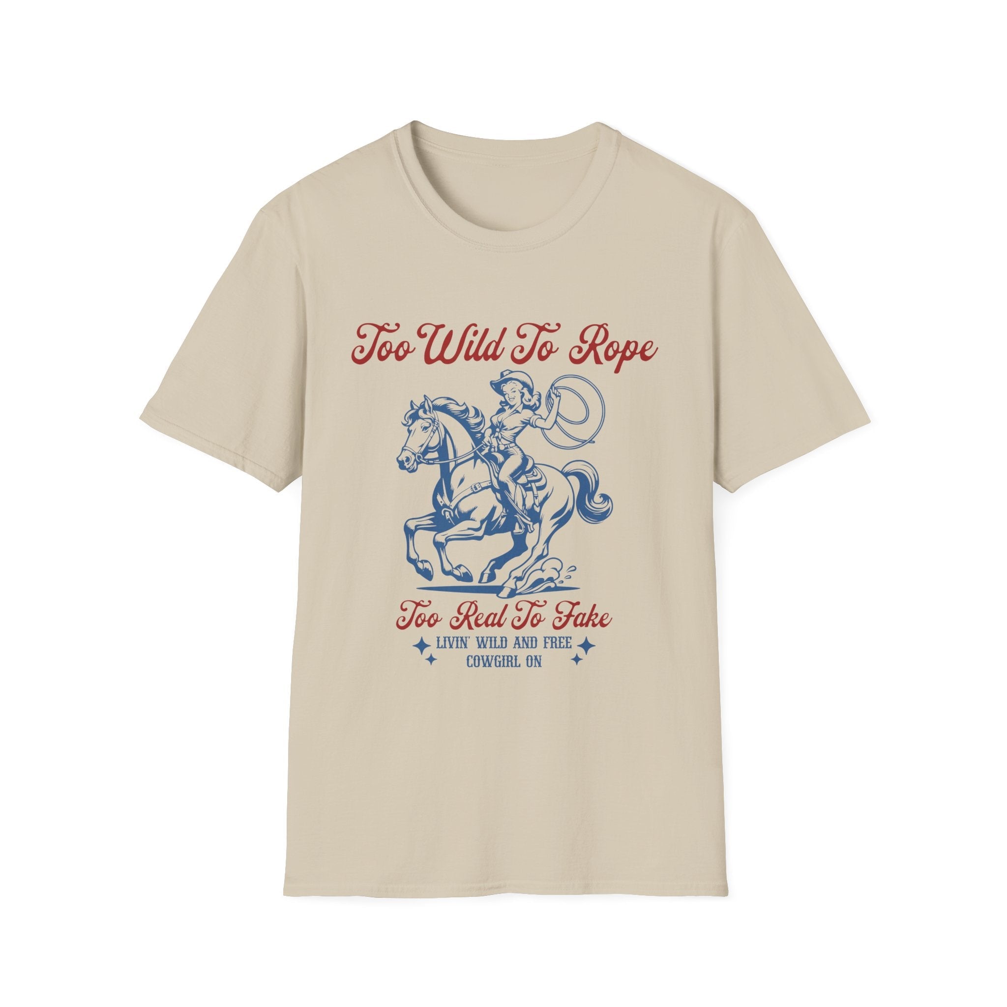 Wild Roping Cowgirl T-Shirt - Style Circus