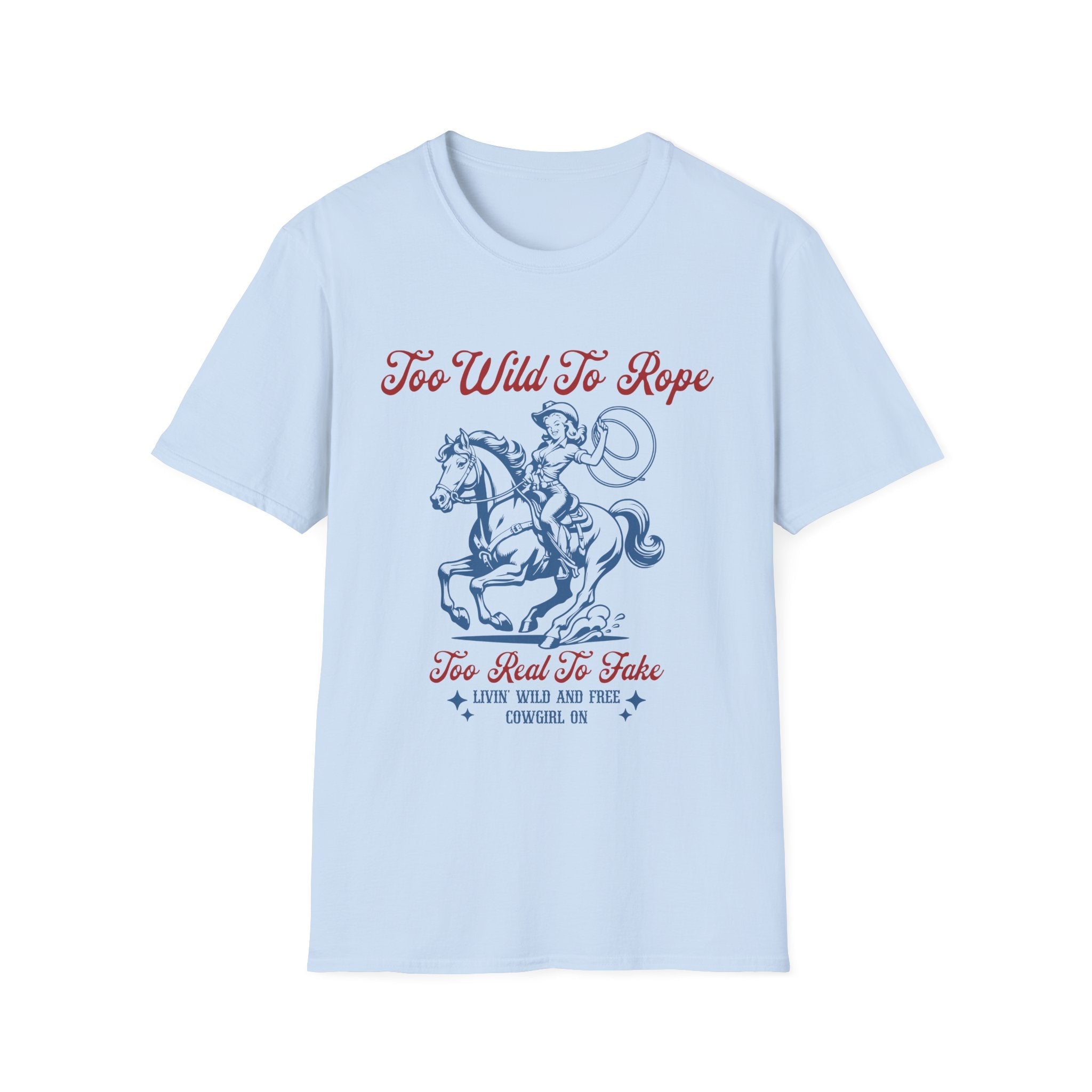 Wild Roping Cowgirl T-Shirt - Style Circus