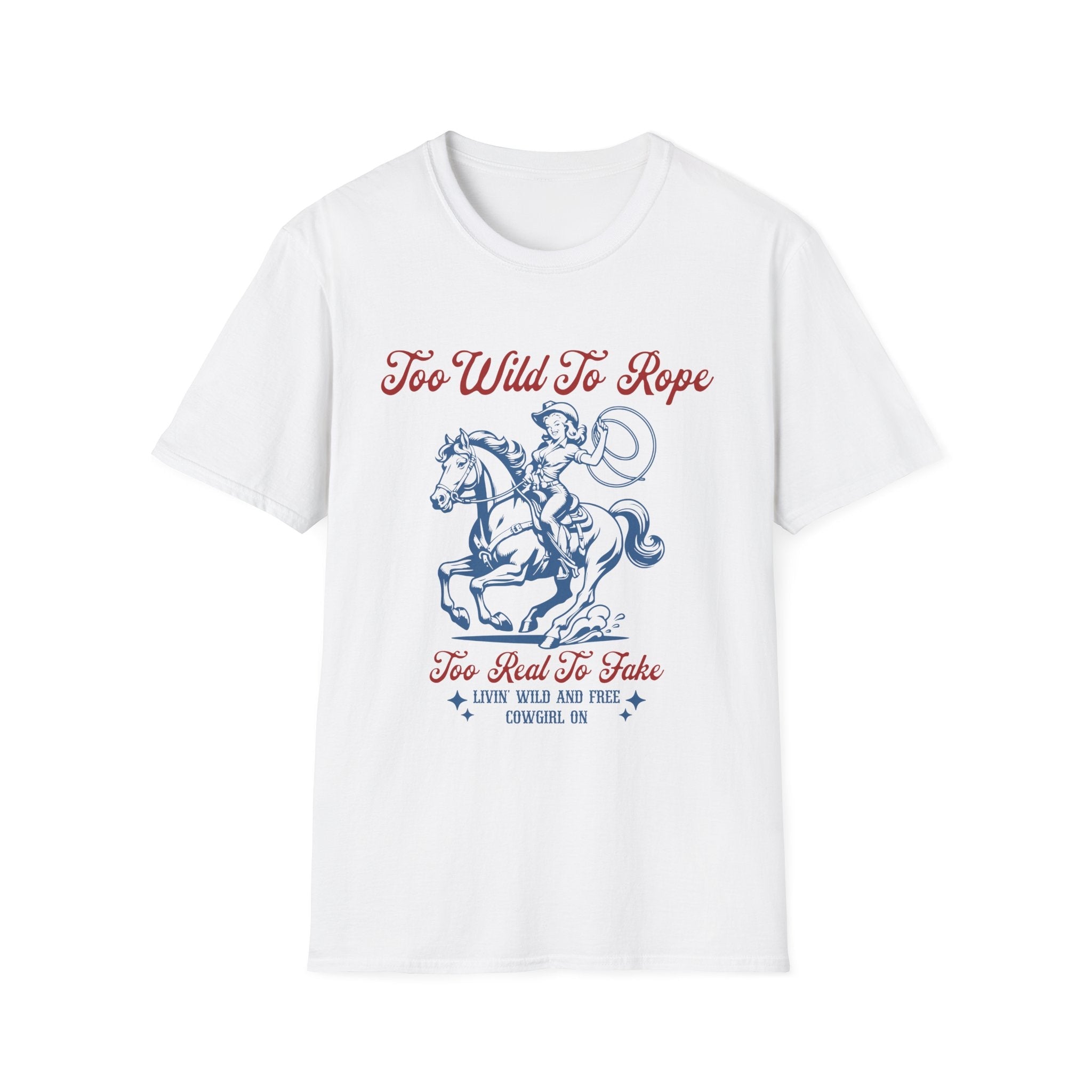 Wild Roping Cowgirl T-Shirt - Style Circus