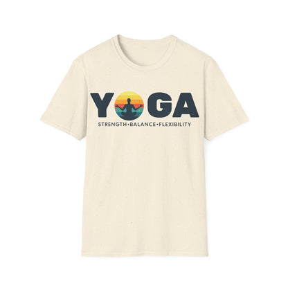 Yoga Strength Balance Flexibility T-Shirt