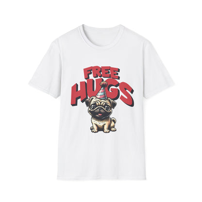 Free Hugs Pug T-Shirt