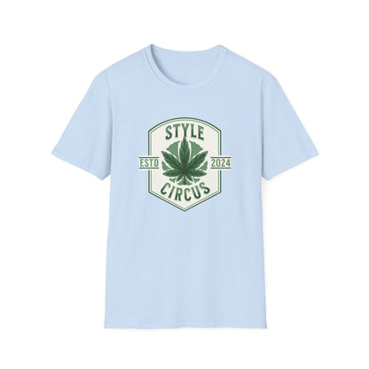 Style Circus Cannabis Badge  T-Shirt