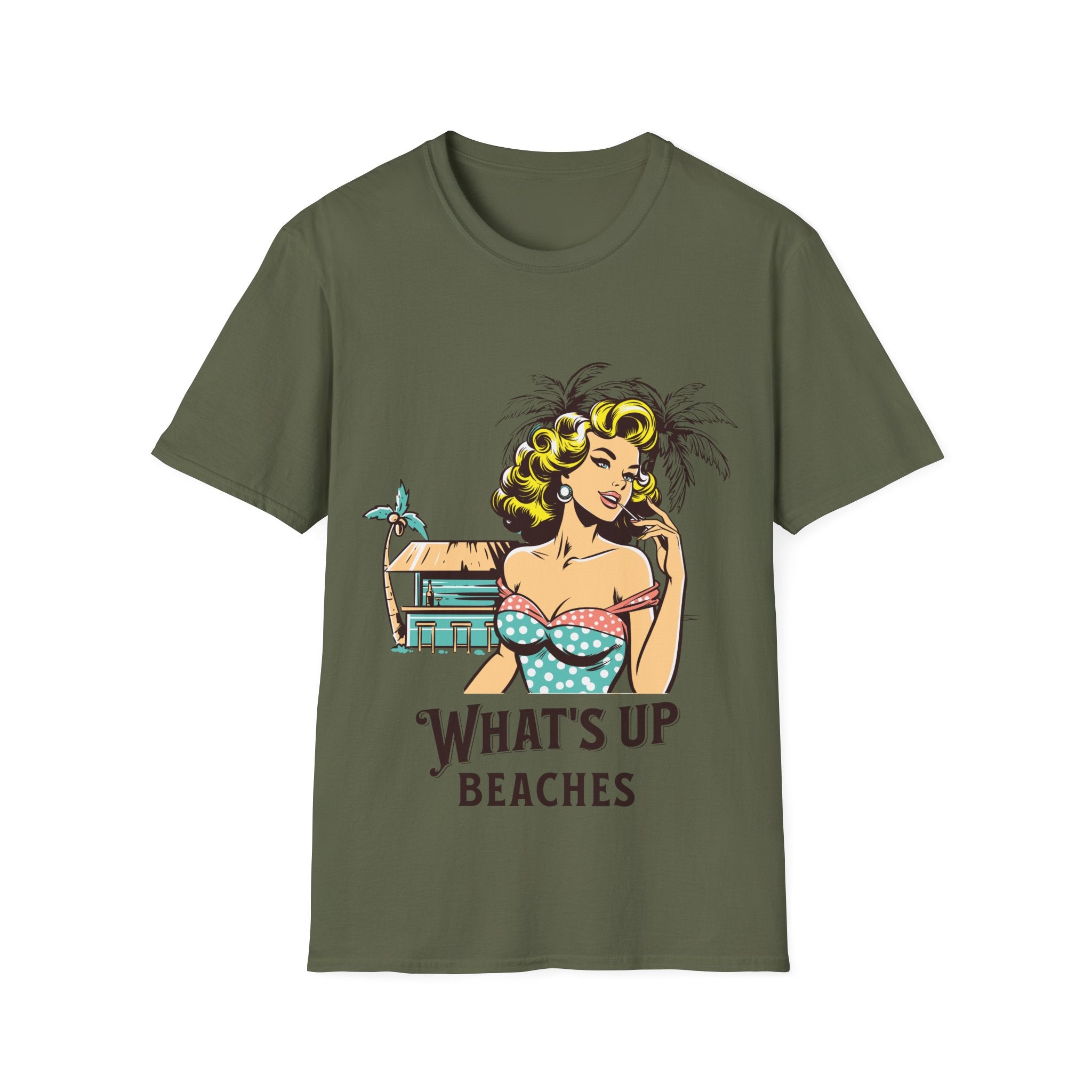 What's Up Beaches Funny T-Shirt