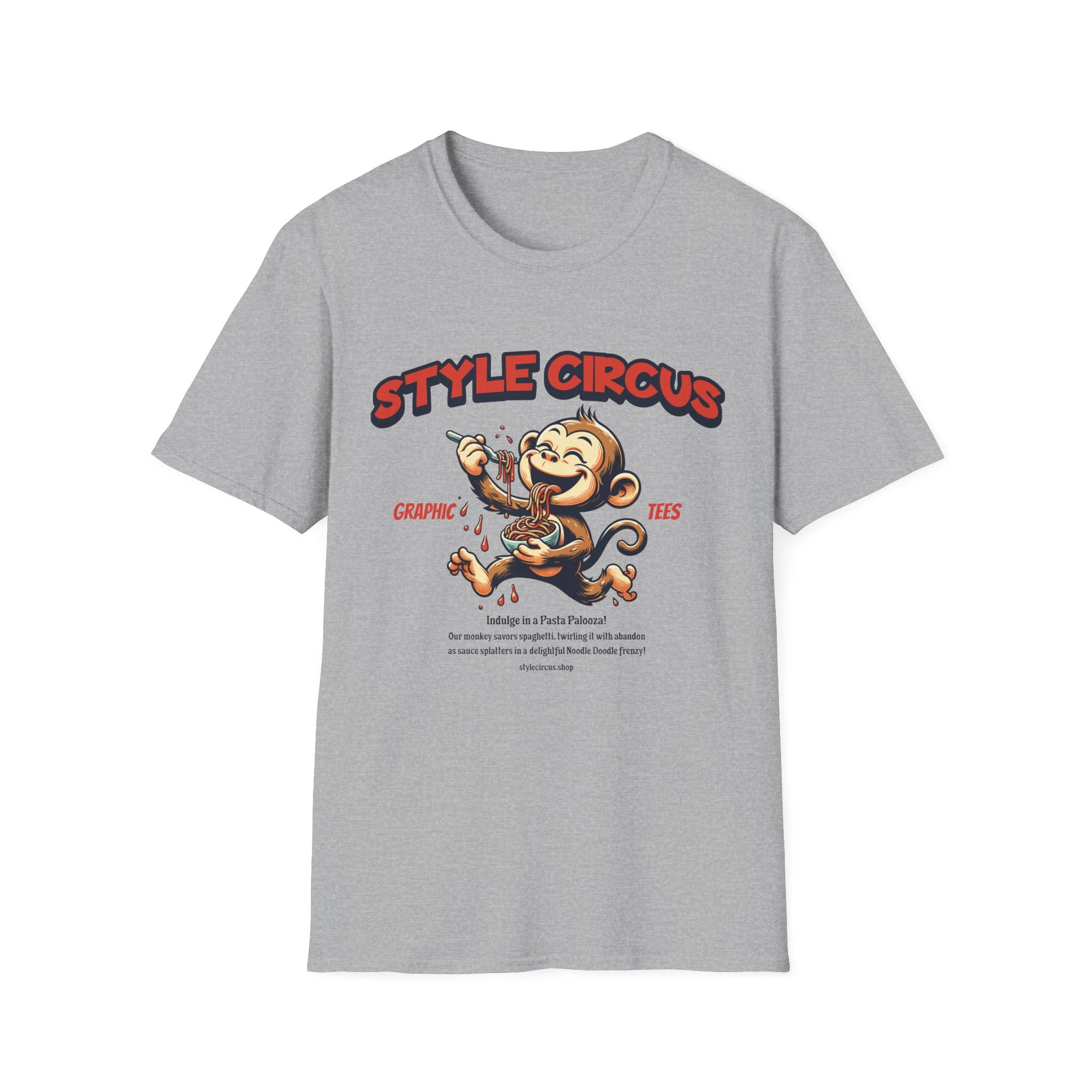 Style Circus Pasta Palooza Merch T-Shirt