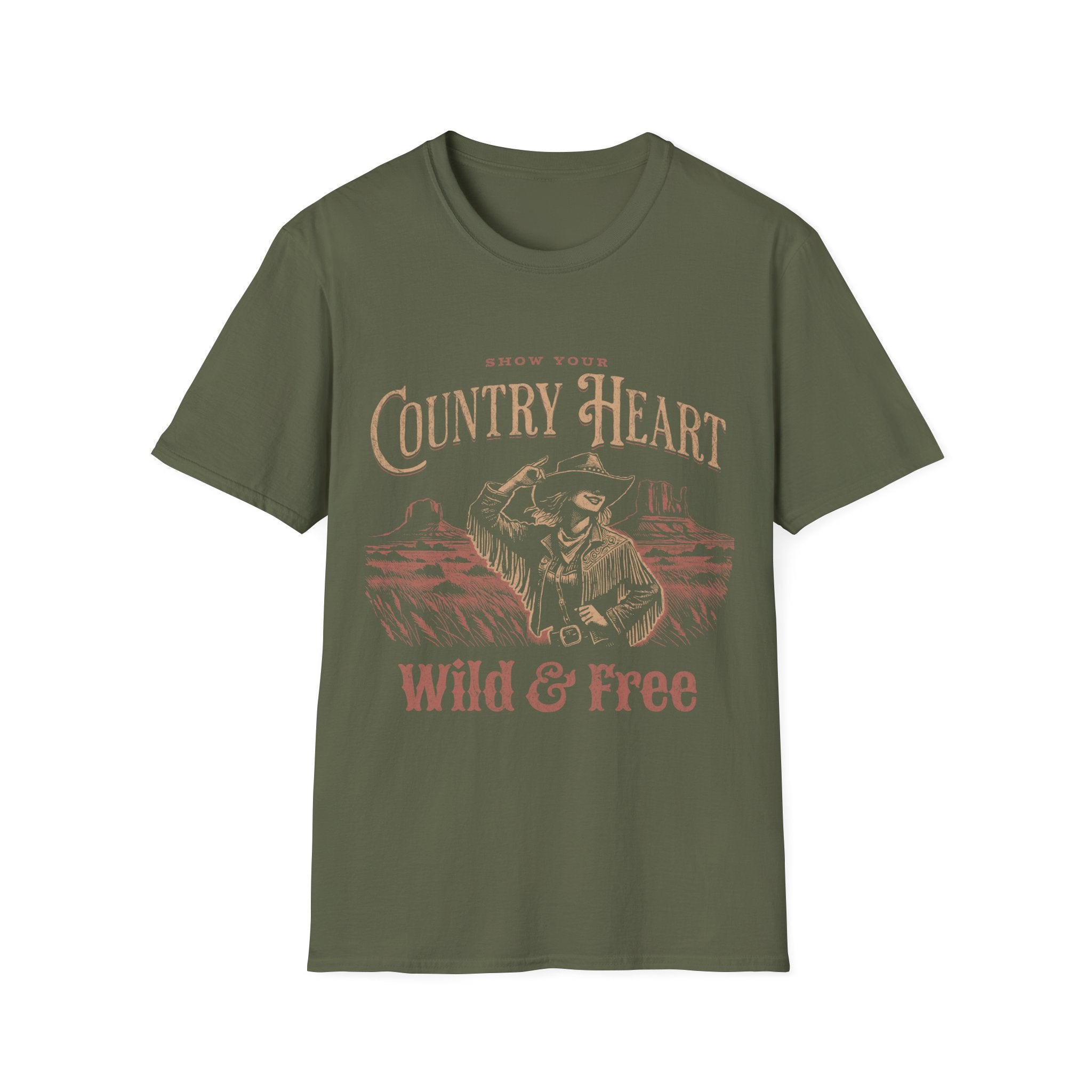 Country Heart Wild & Free T-Shirt