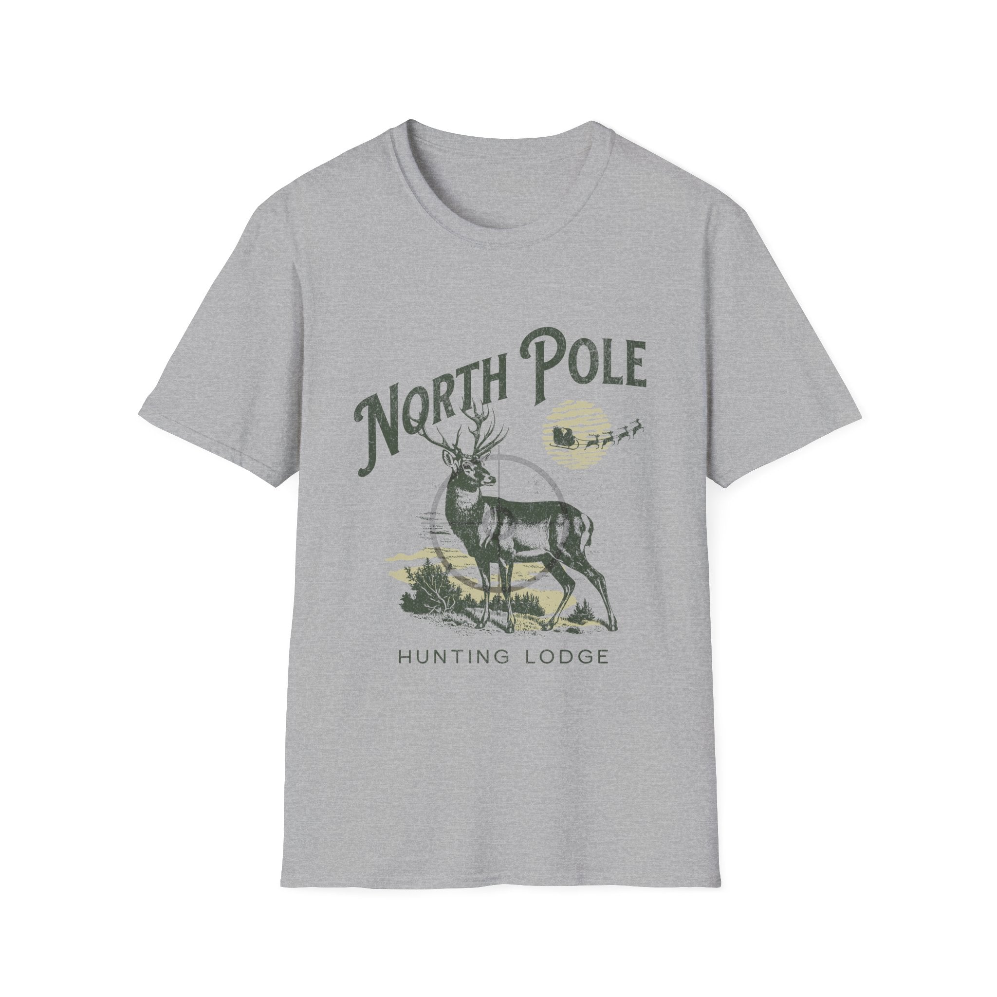 North Pole Hunting Lodge T-Shirt