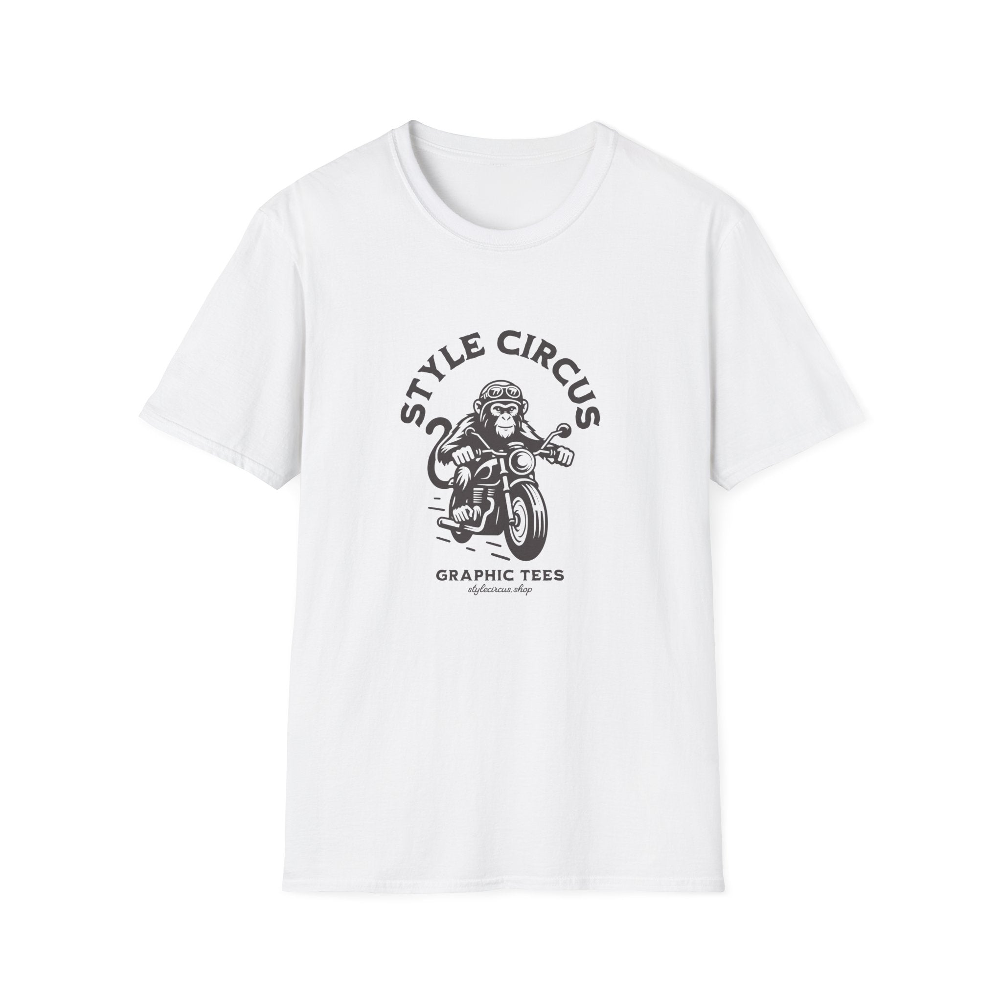 Style Circus Motorbike Chimp Merch T-Shirt