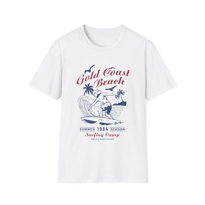 Gold Coast Beach Surf Camp Retro T-Shirt