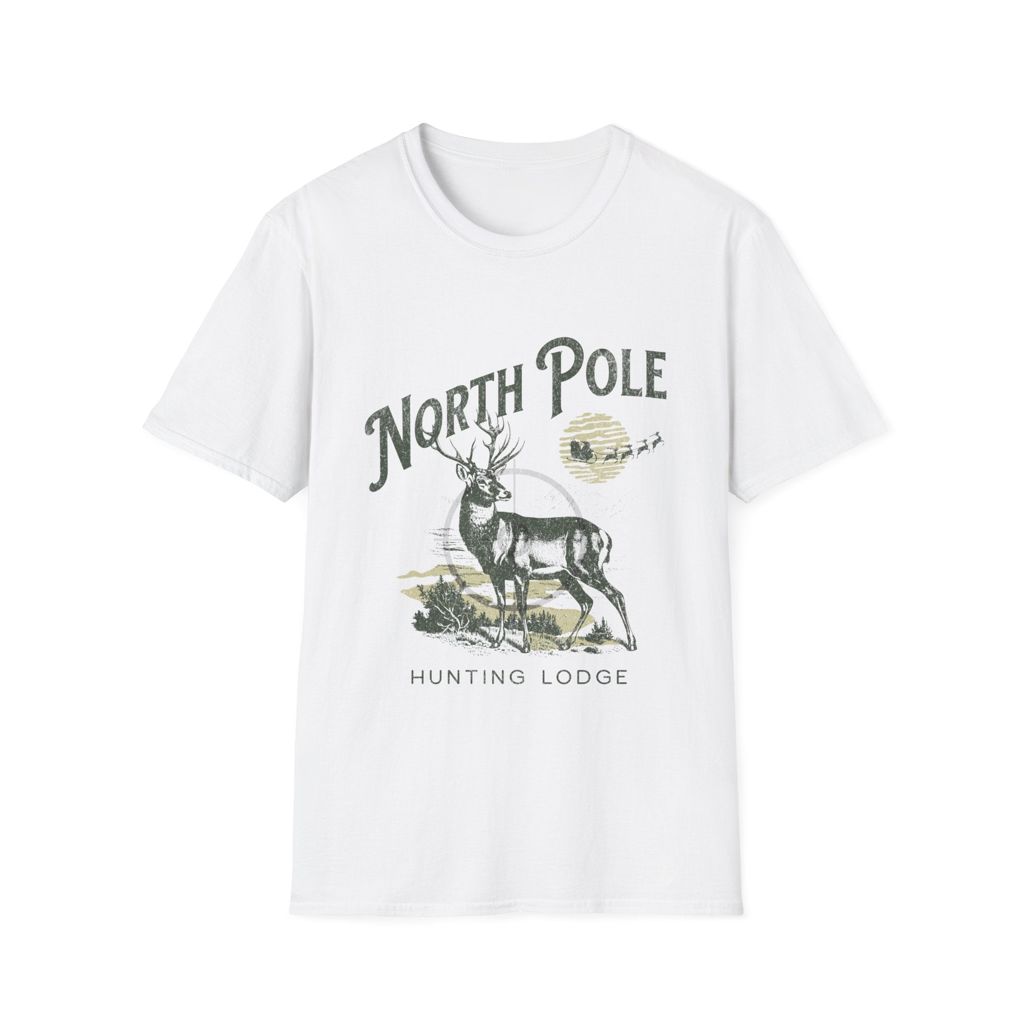 North Pole Hunting Lodge T-Shirt